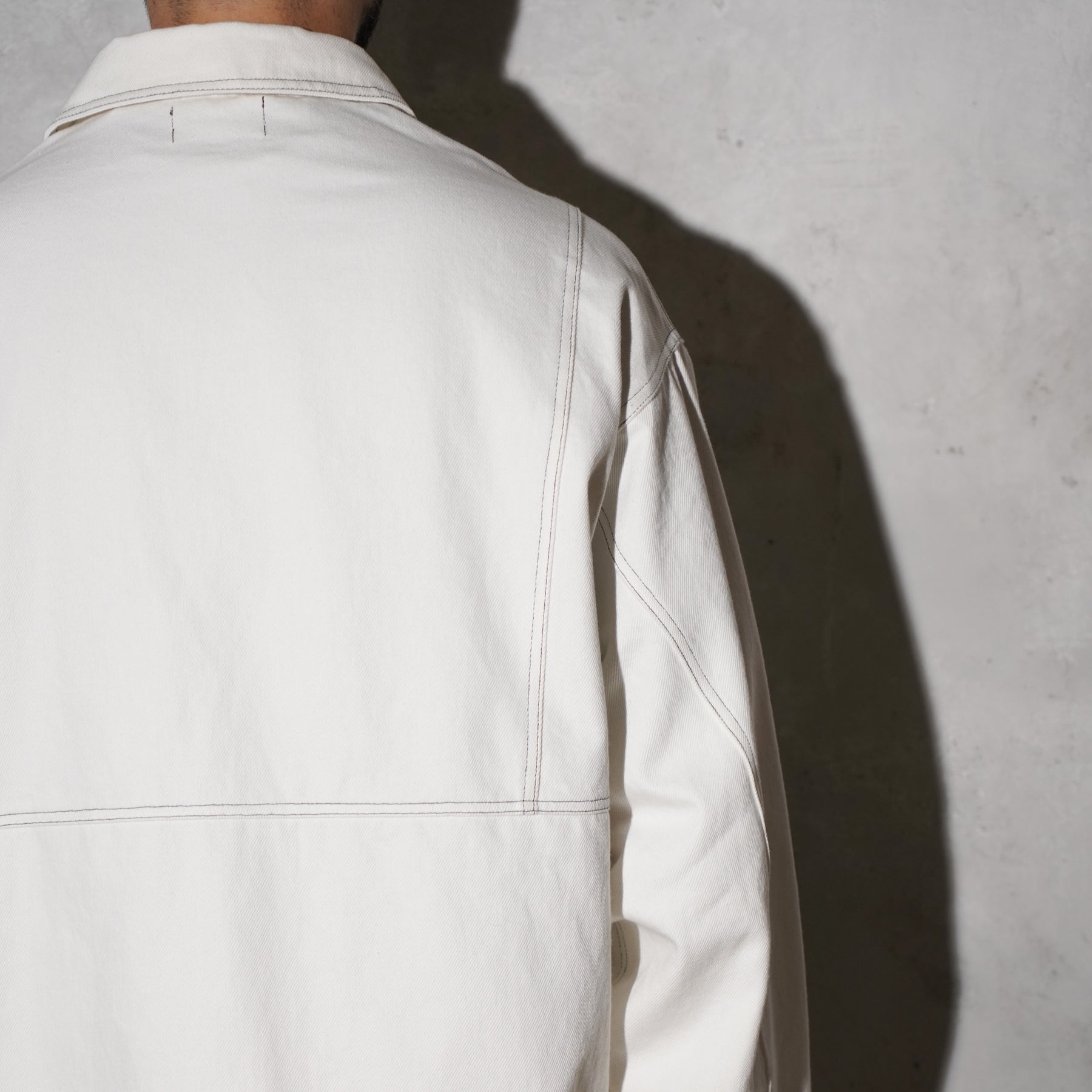 THE MAGUEY / DRILL COVERALL OFF WHITE