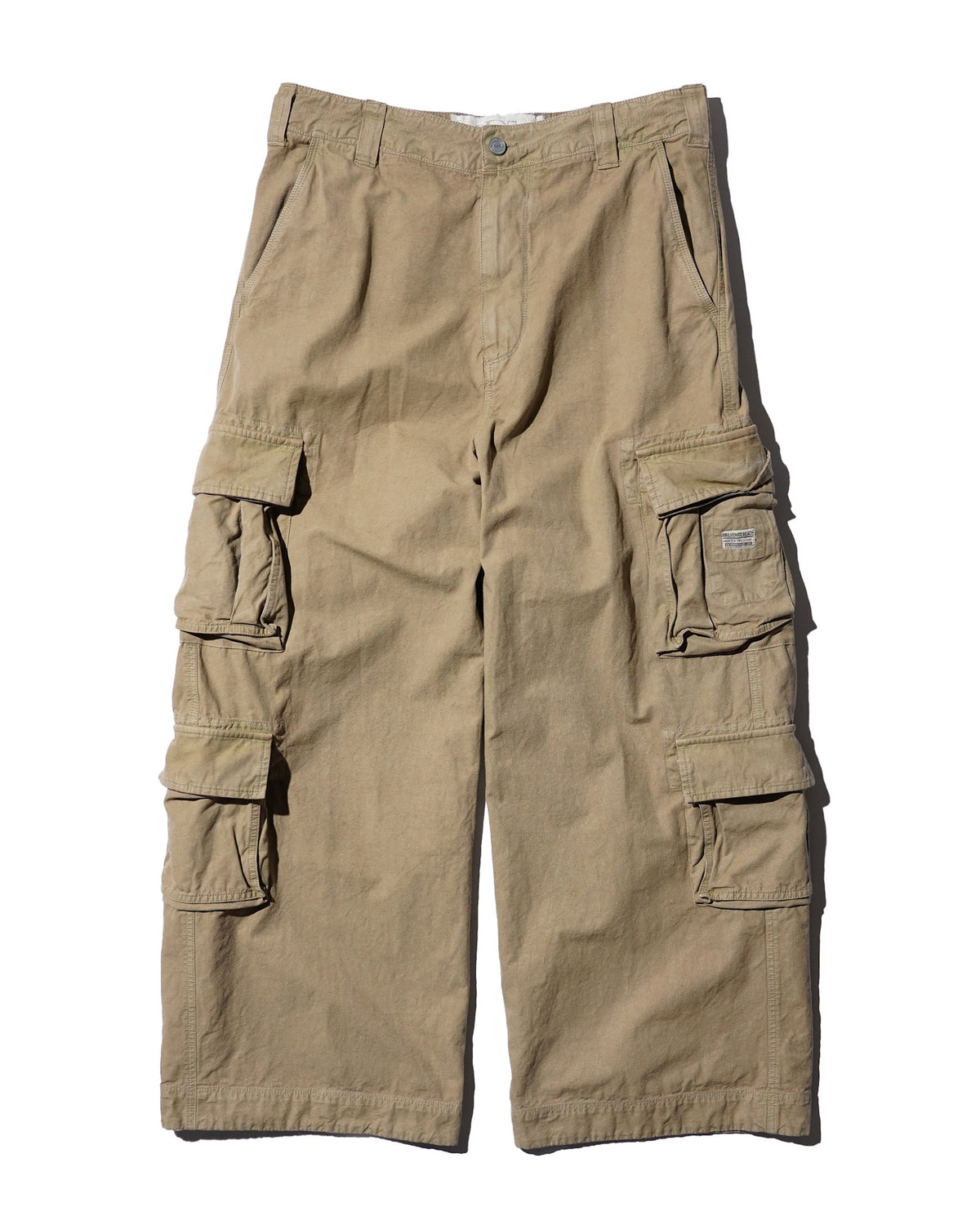 ERL / UNISEX CARGO PANTS WOVEN BEIGE 1