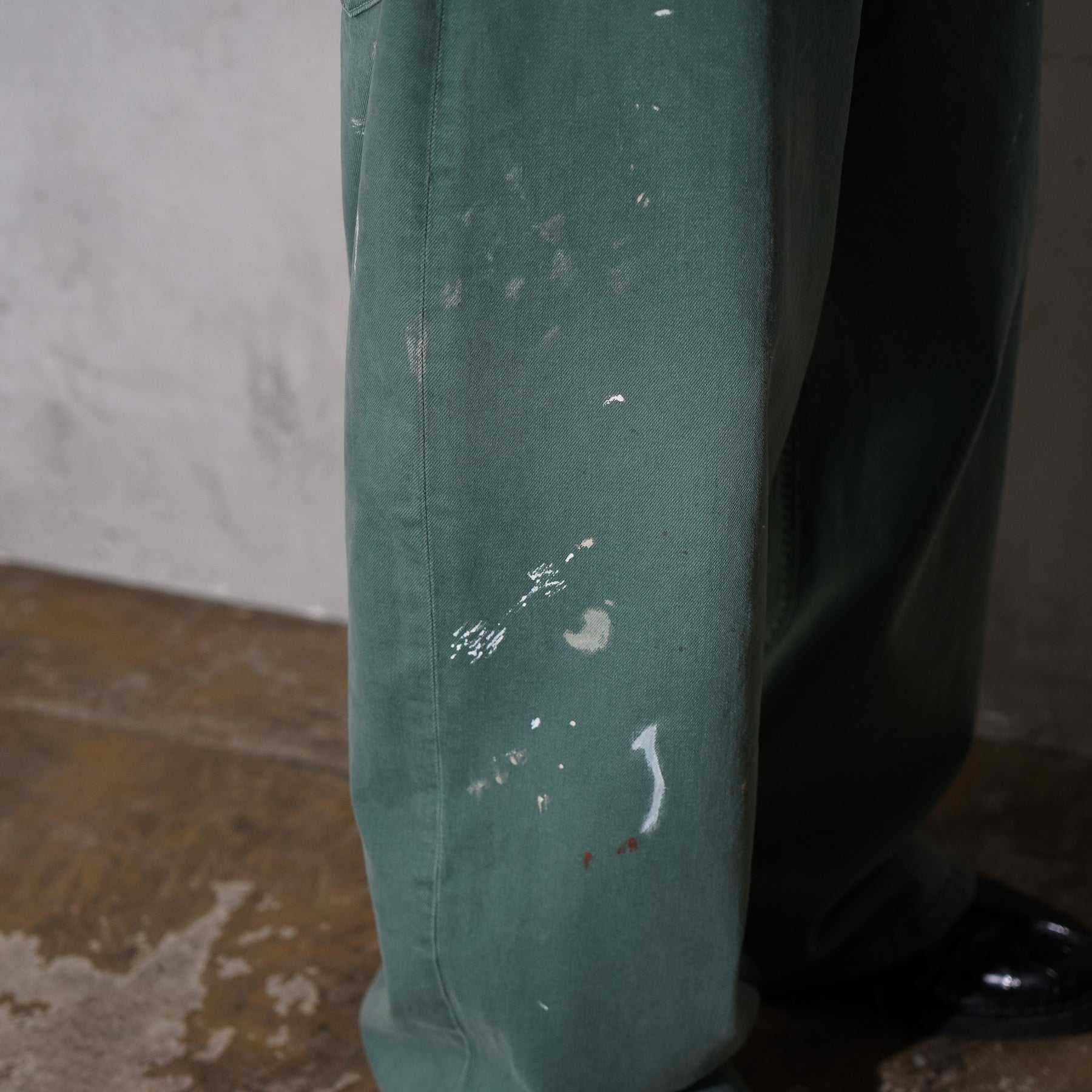 Ghetto Rodeo / FADED GREEN DENIM