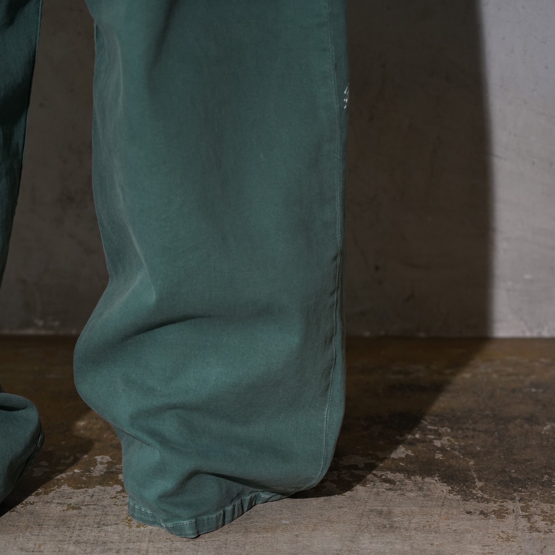 Ghetto Rodeo / FADED GREEN DENIM