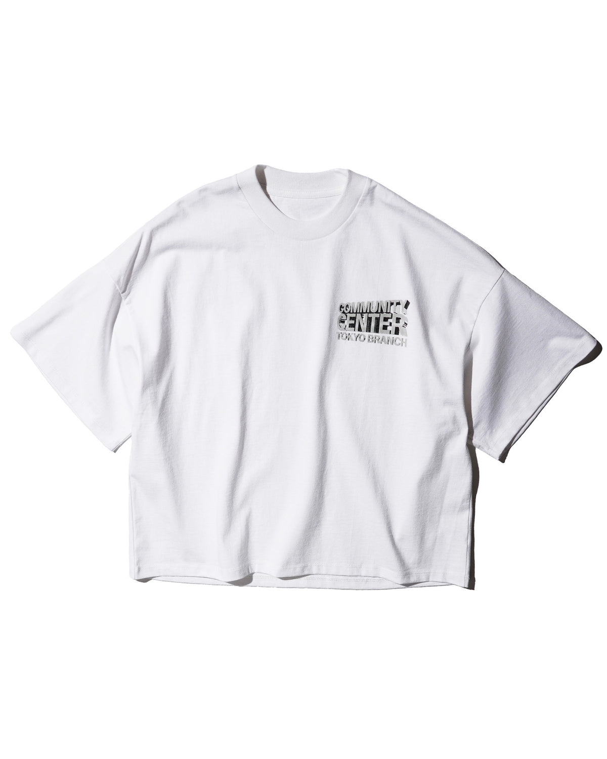 CCTB / LOGO CROP T WHITE