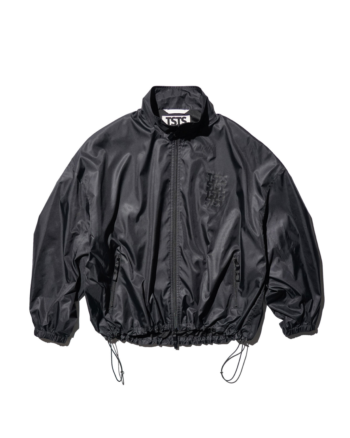【RESTOCK】TSTS / RECYCLED POLYESTER WIND TRACK JACKET BLACK