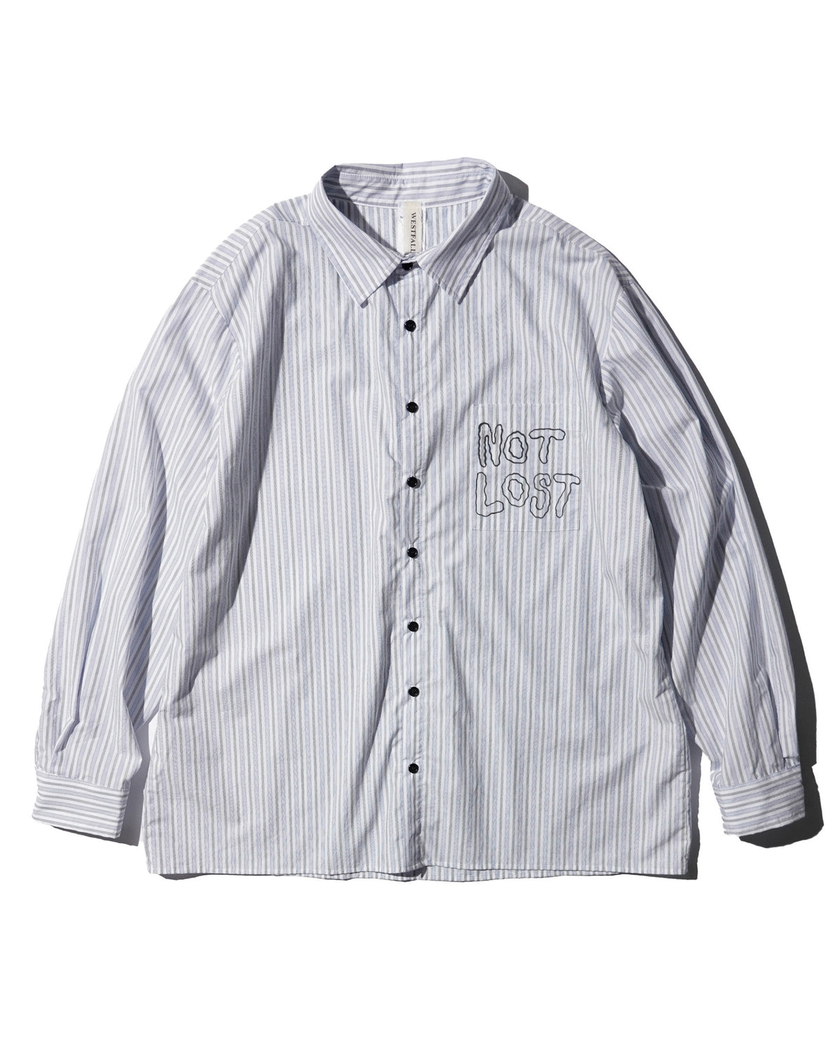 WESTFALL / NOT LOST SHIRT WHITE STRIPE