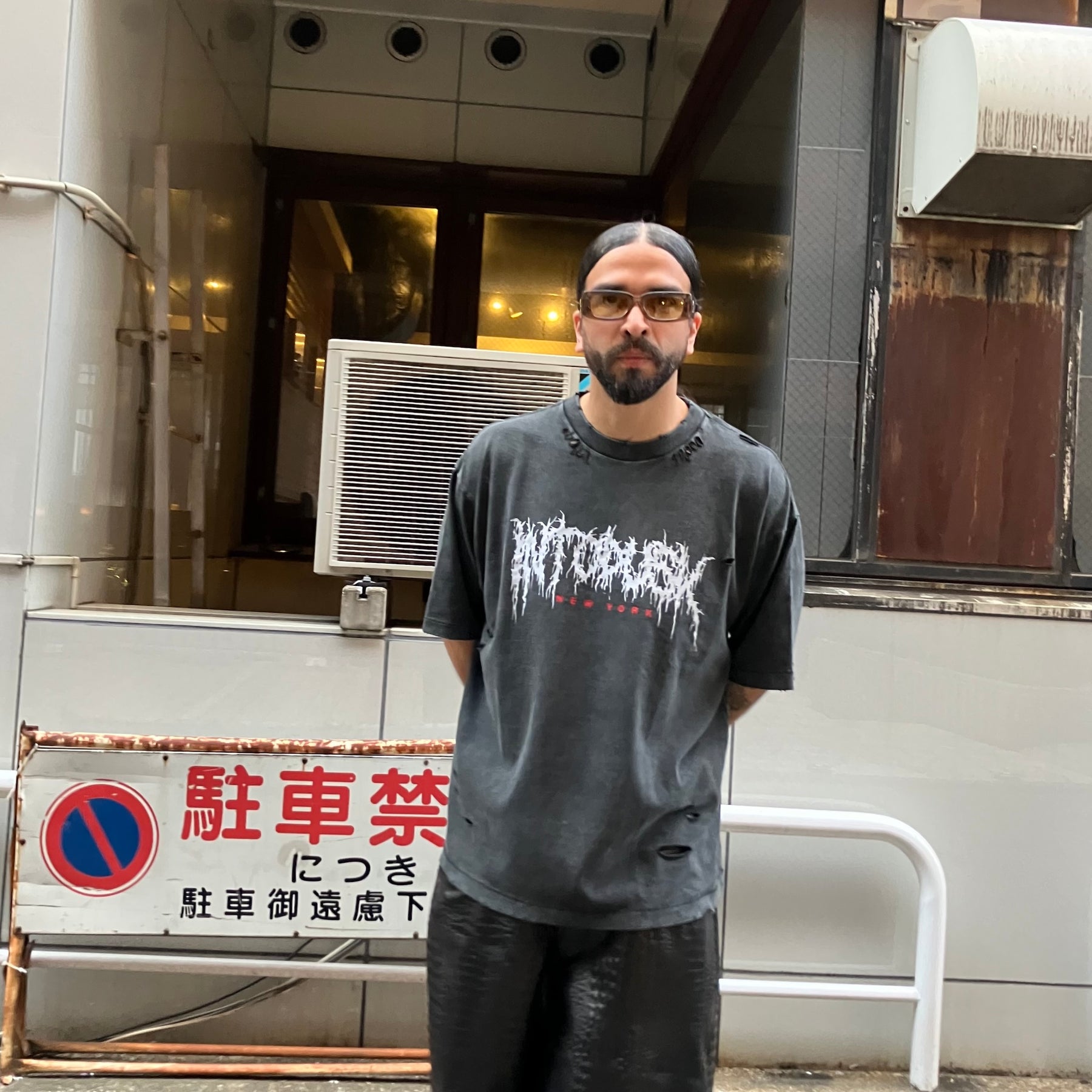 【CCTB Exclusive】INTODUSK / SCARY LOGO SS T WASHED BLACK