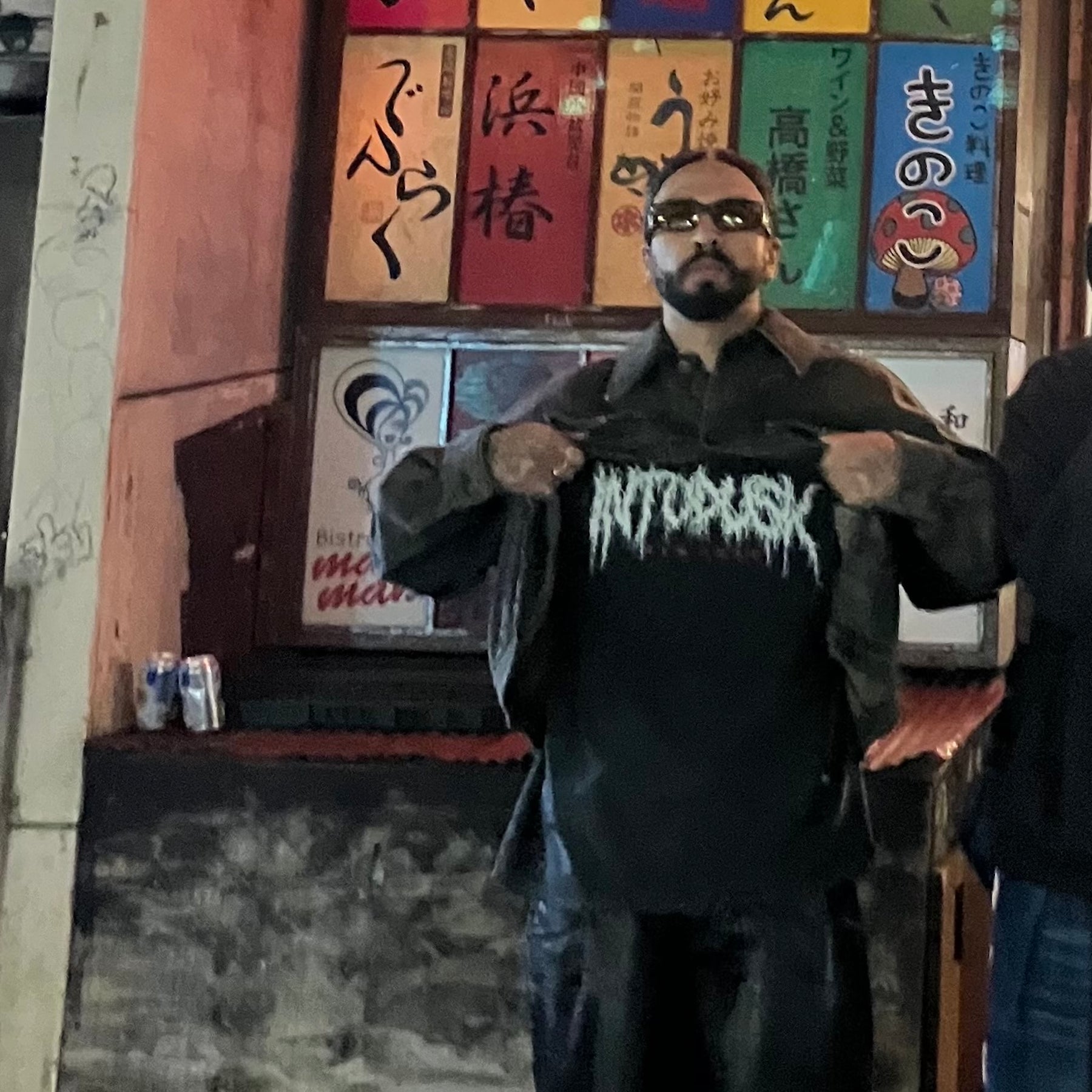 【CCTB Exclusive】INTODUSK / SCARY LOGO SS T WASHED BLACK