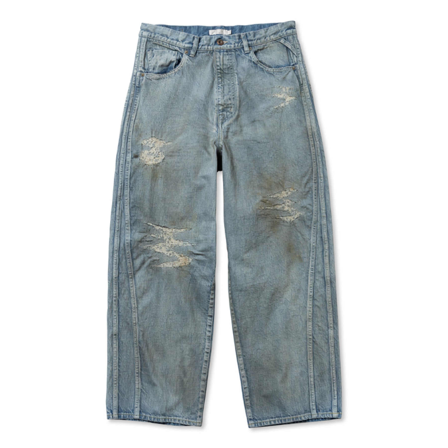 <span style="color: #f50b0b;">Last One</span> ROTOL / TRIPLE SEAMS 6P DENIM BORO
