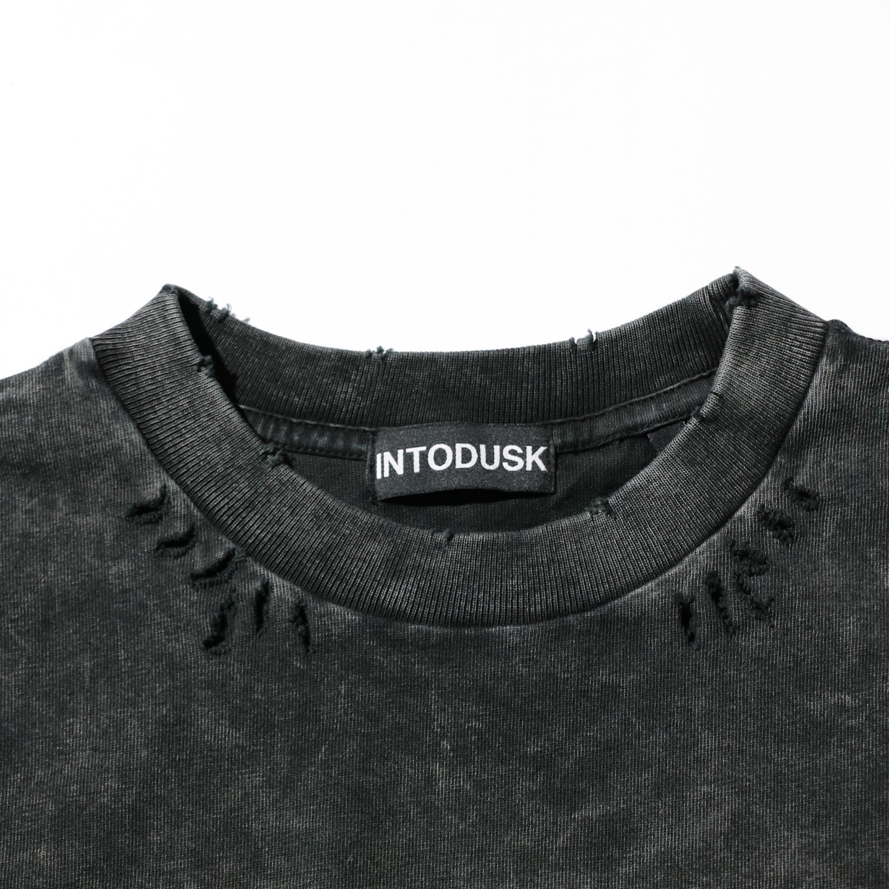 【CCTB Exclusive】INTODUSK / SCARY LOGO SS T WASHED BLACK