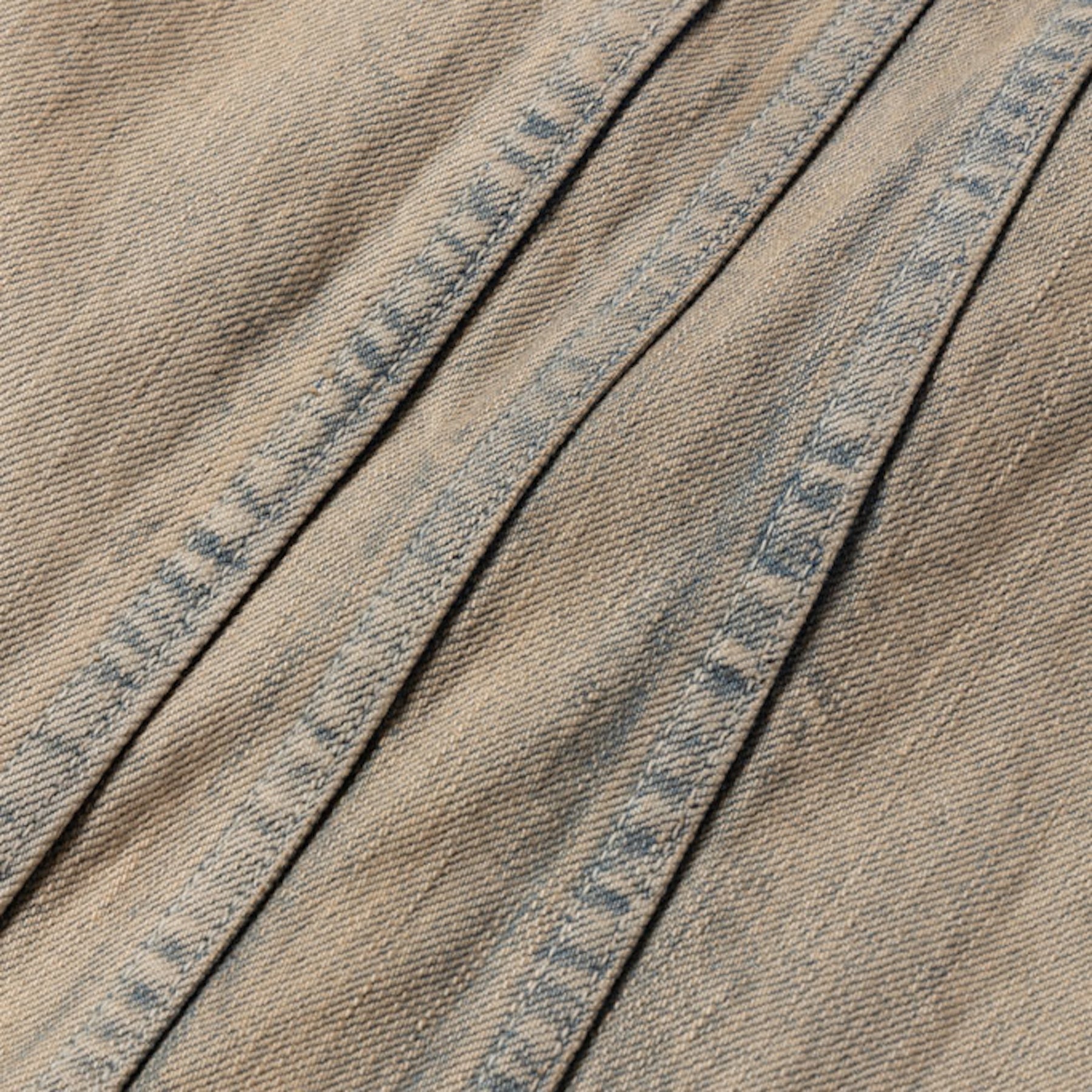 ROTOL / TRIPLE SEAMS 6P DENIM WIDE BLEACH