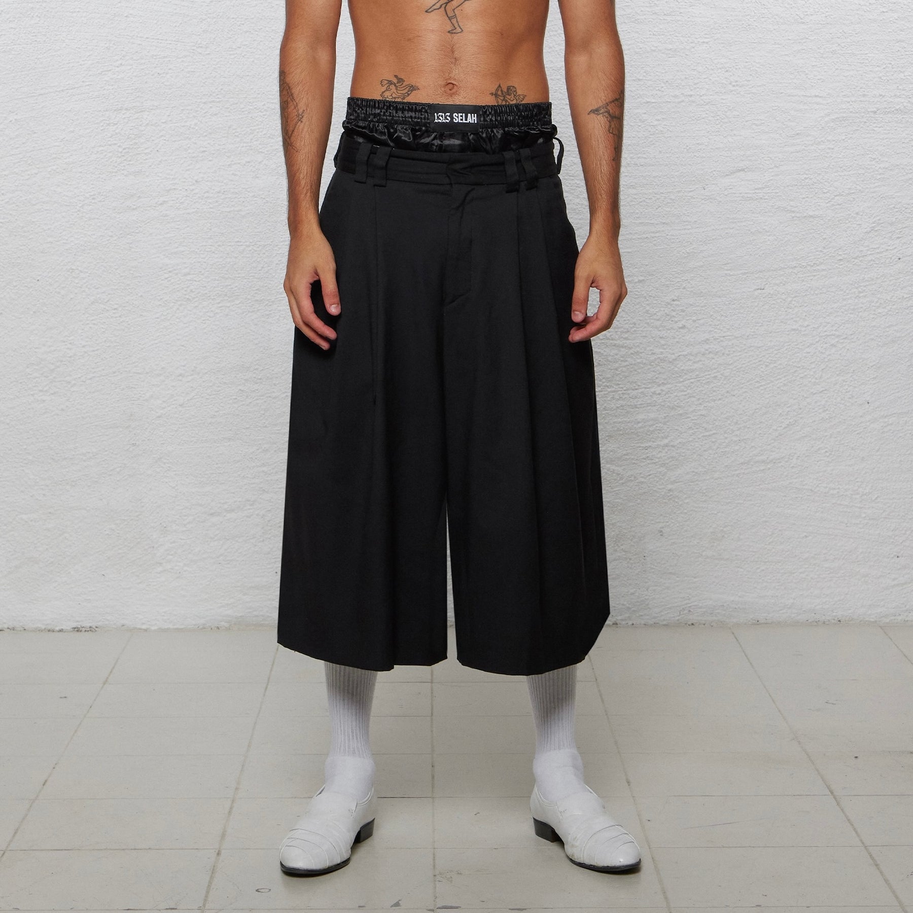 1313 SELAH / JUAN SUIT SHORTS BLACK