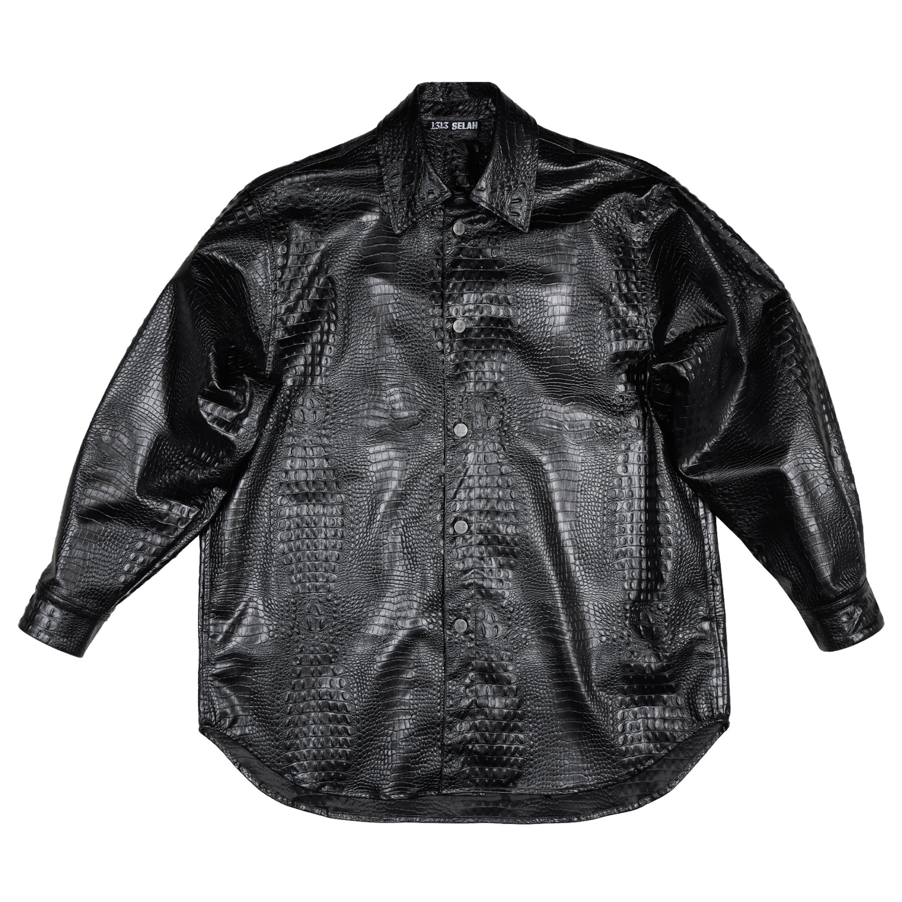 1313 SELAH / LUCIFER FAUX CROCODILE JACKET