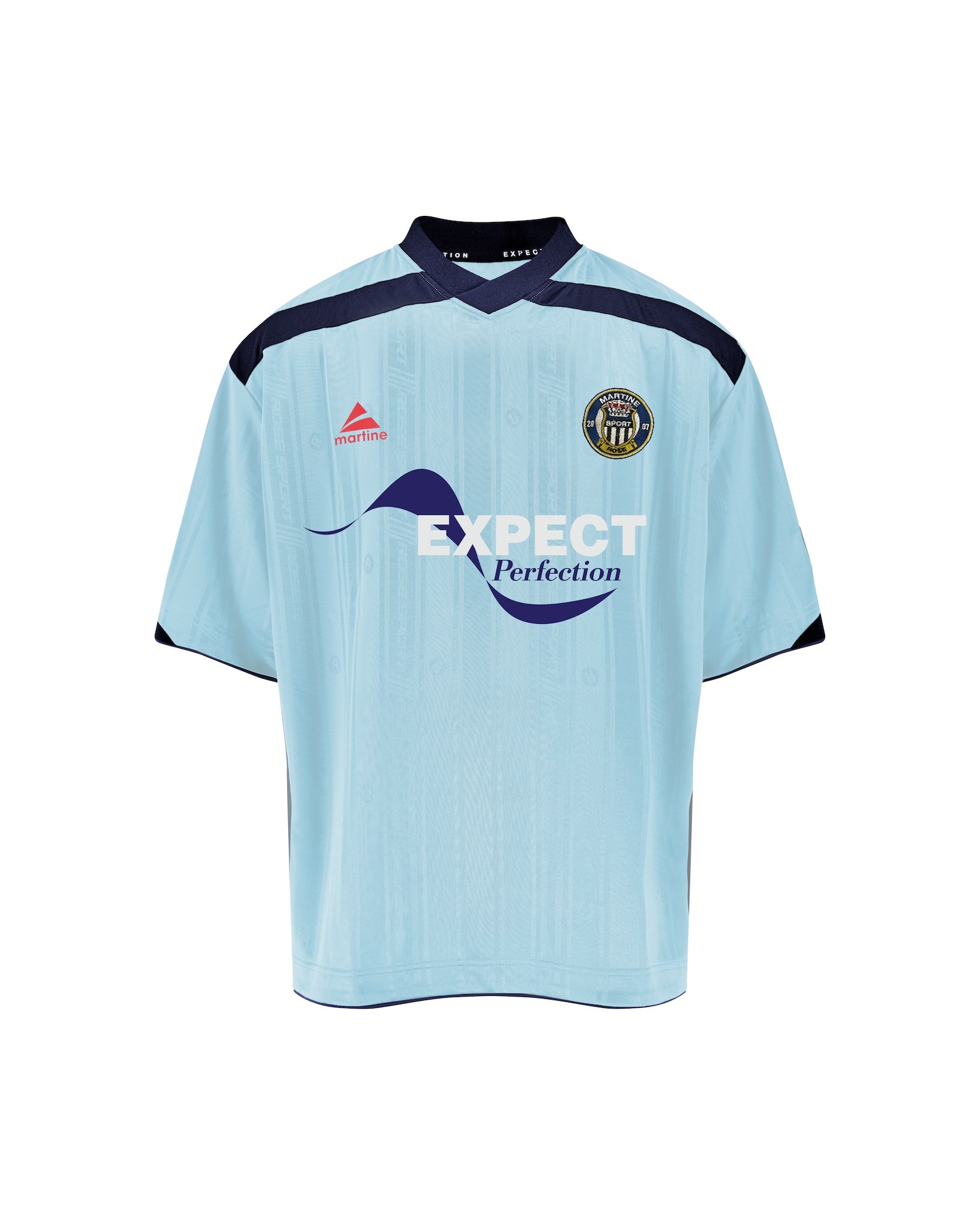Martine Rose / FOOTBALL TOP BLUE LIGHT