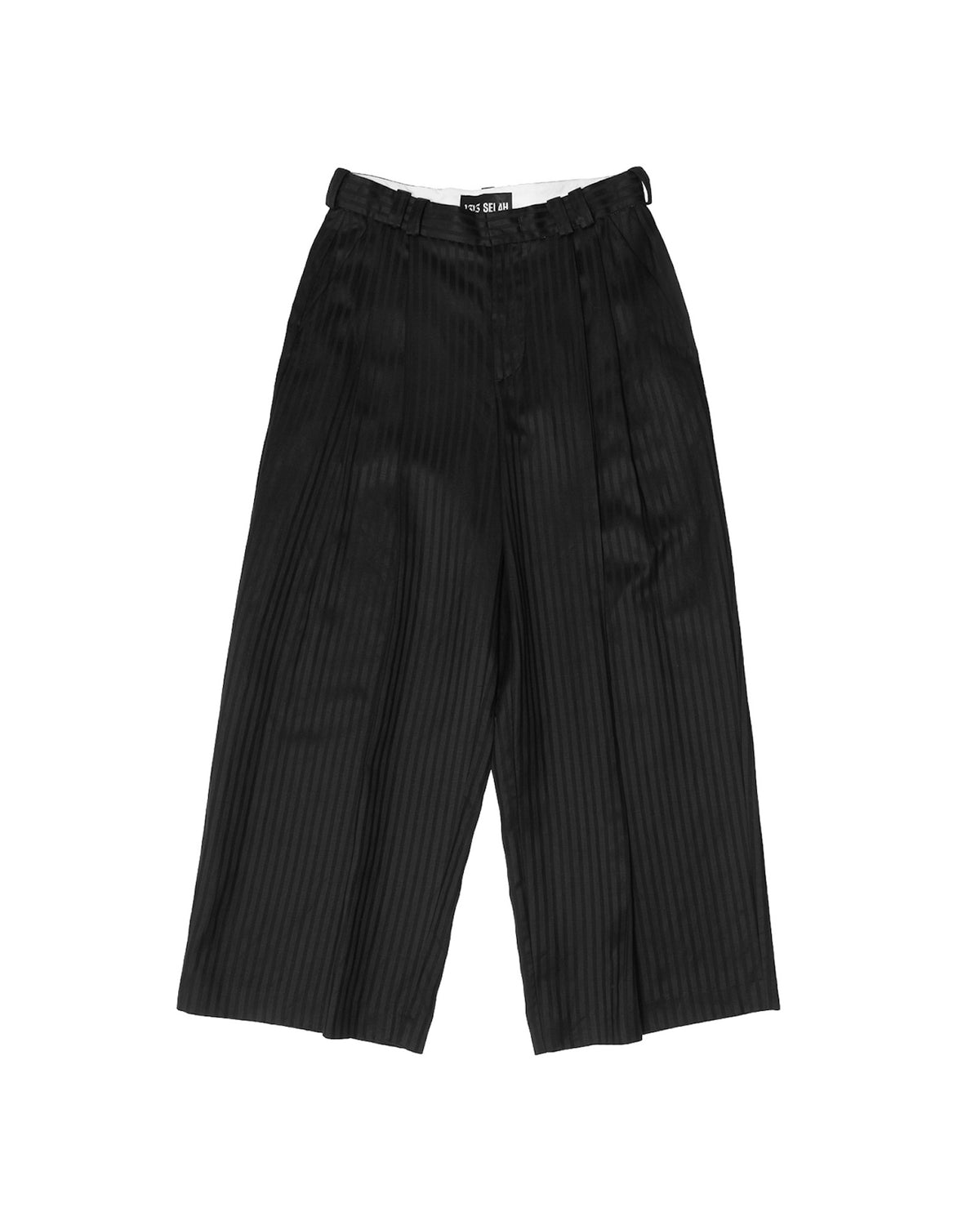 1313 SELAH / MYKLO SUIT PANT BLACK “TONAL PINSTRIPE”