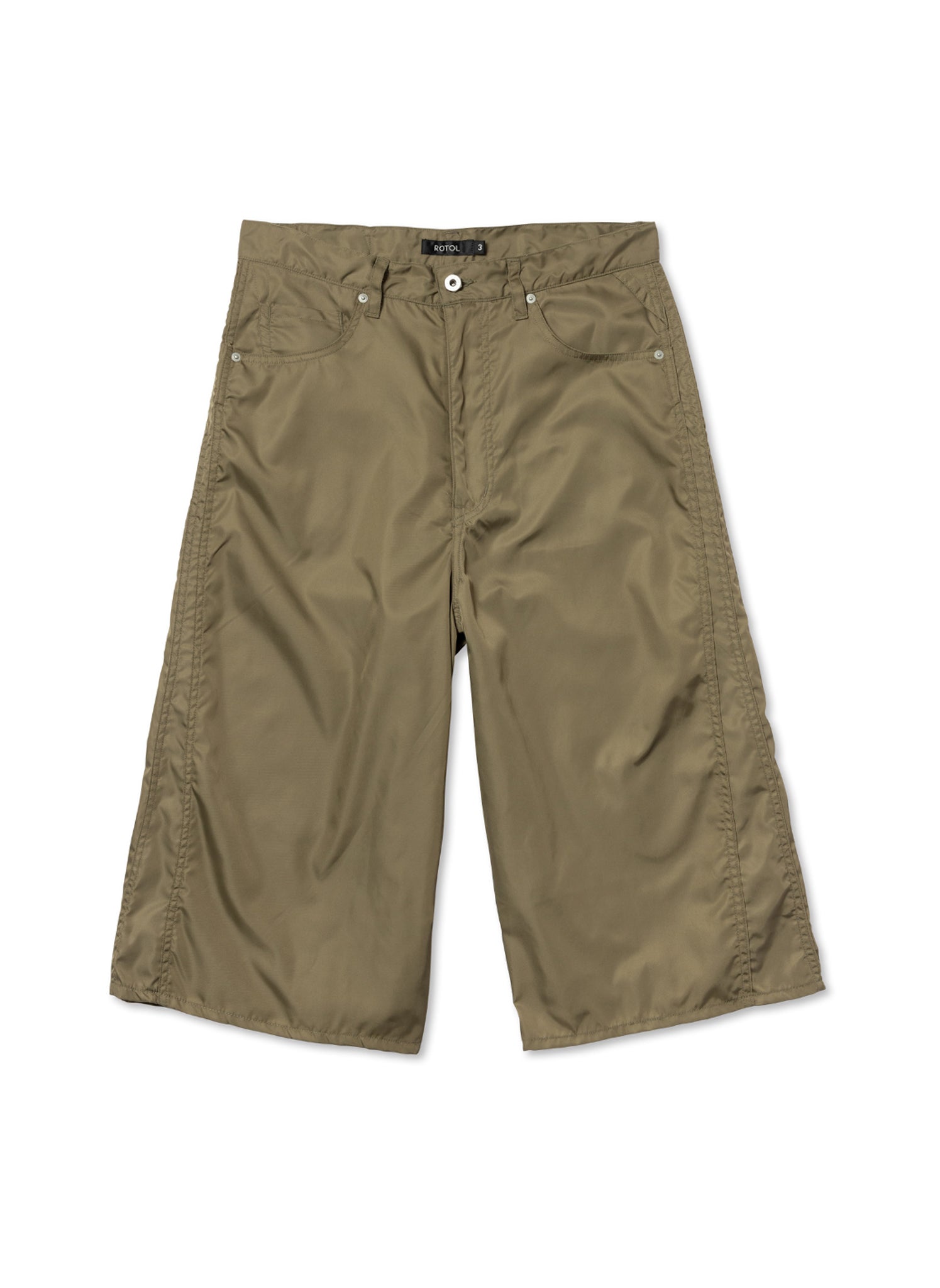 Last One ROTOL / TRIPLE SEAMS 6P NYLON SHORTS OLIVE