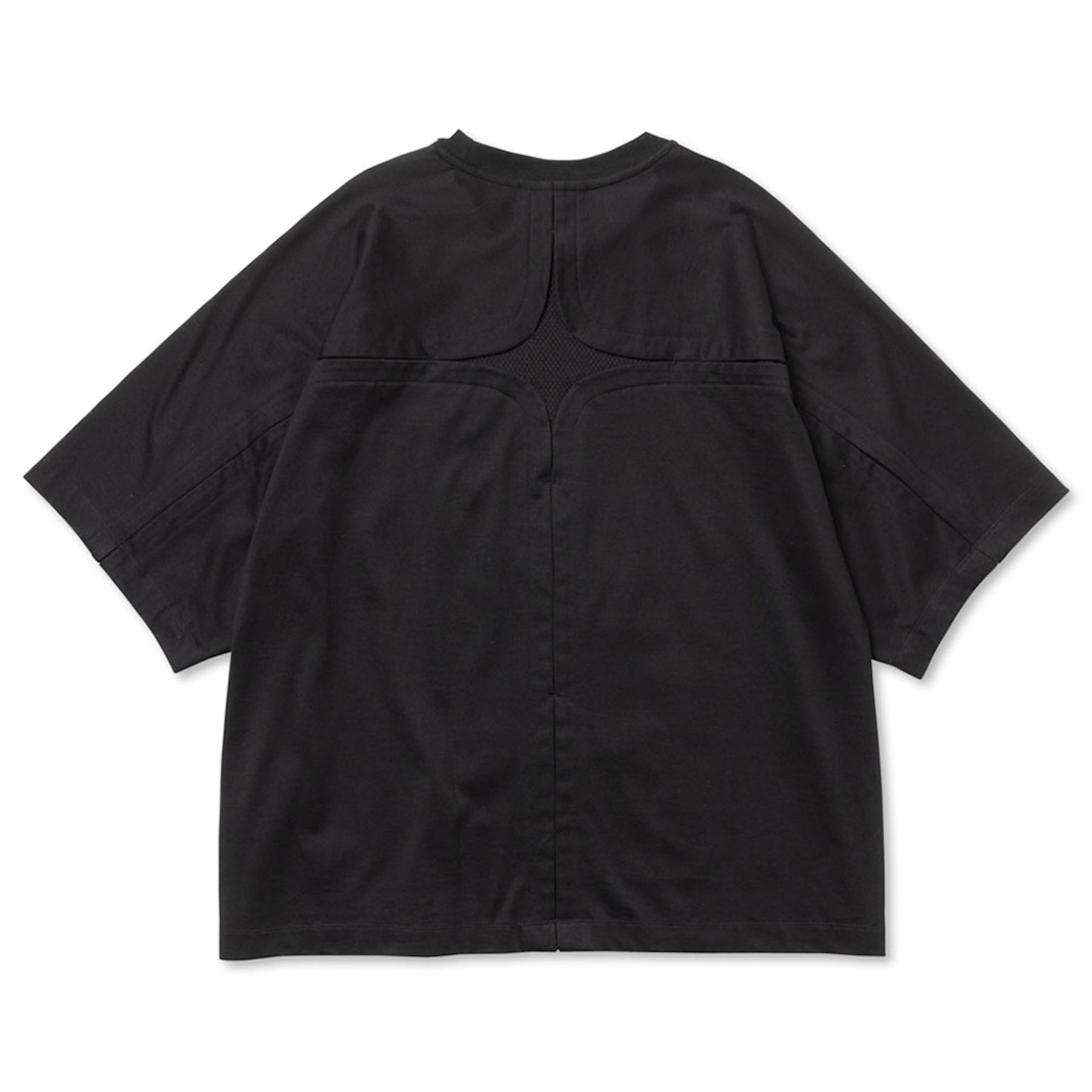 ROTOL / CROSS MESH TEE BLACK