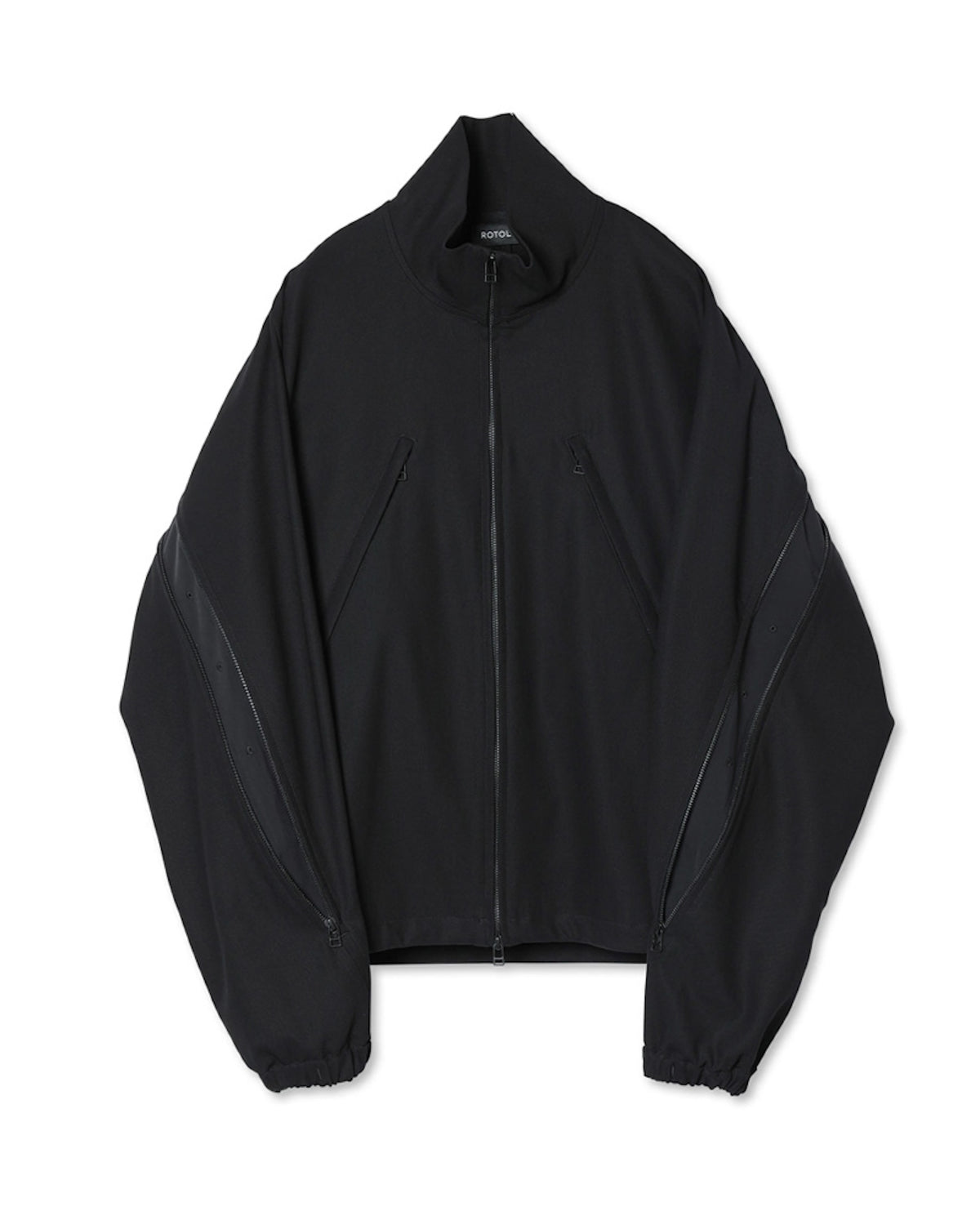 <span style="color: #f50b0b;">Last One</span> ROTOL / Cotton Serge Ventilatied Blouson BLACK
