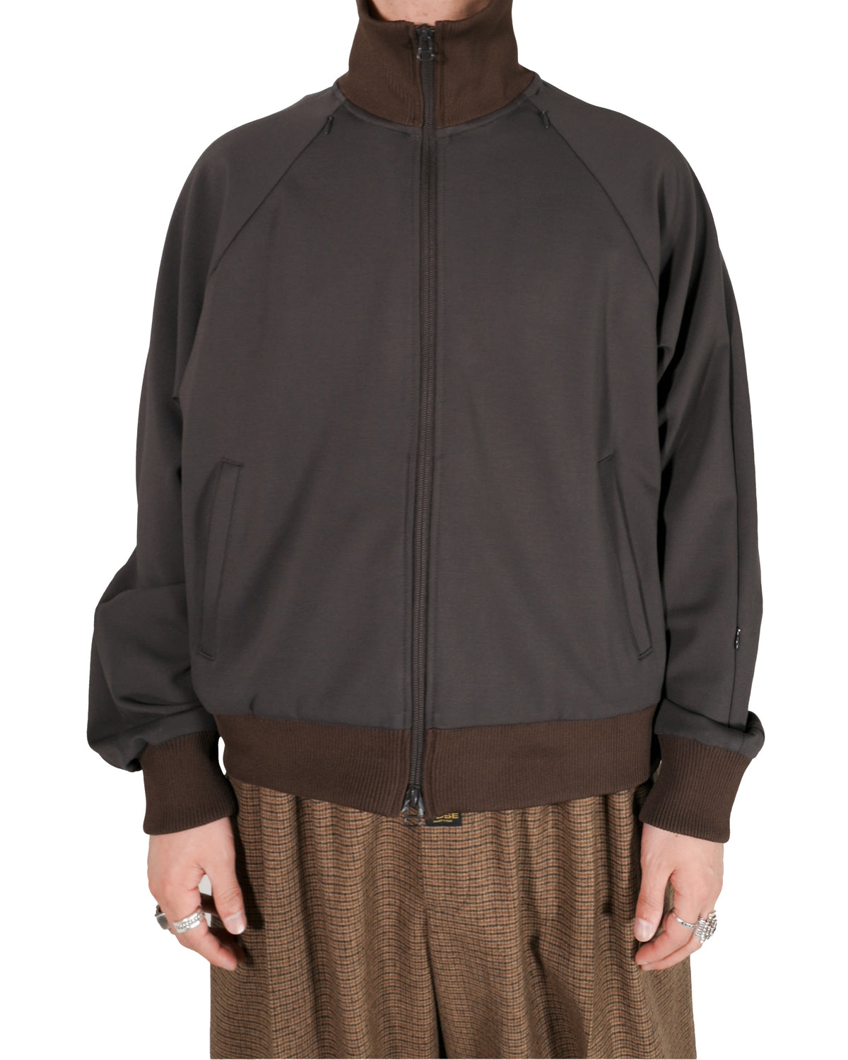 ROTOL / Smooth Jersey Track Jacket CHARCOAL