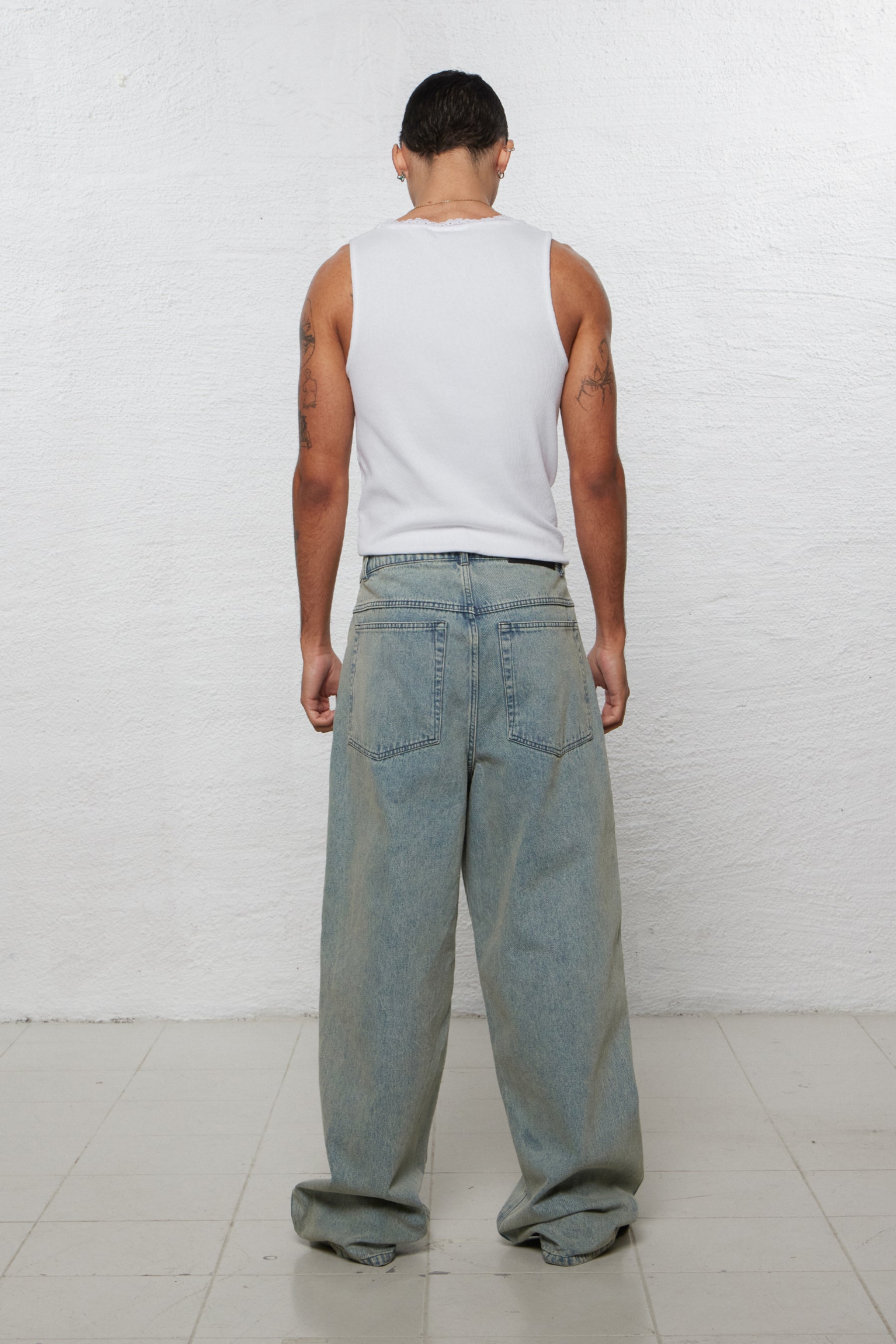 1313 SELAH / SEBA DENIM PANTS RINSE BLUE