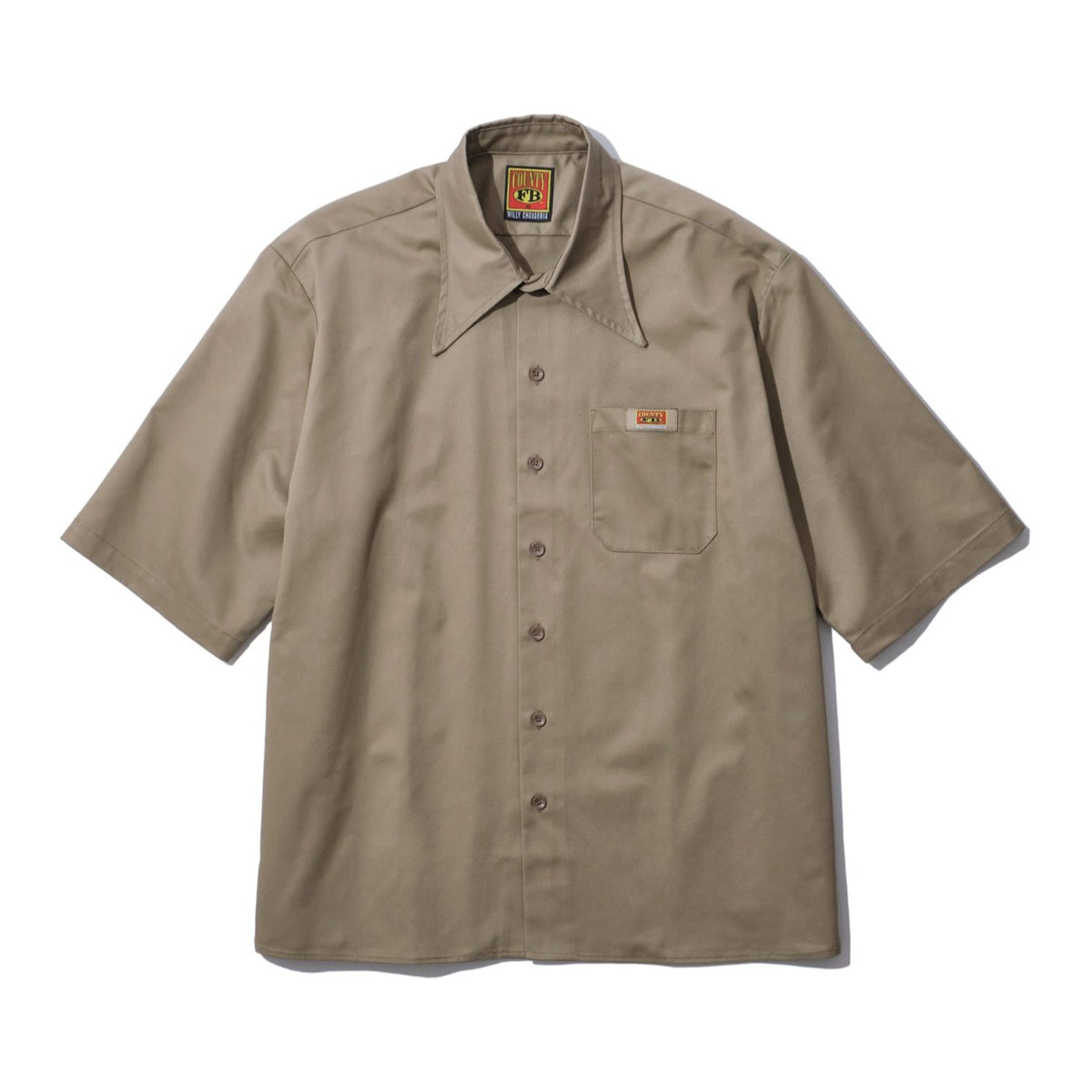 <span style="color: #f50b0b;">Last One</span> WILLY CHAVARRIA × FB County / WORK SHIRT KHAKI