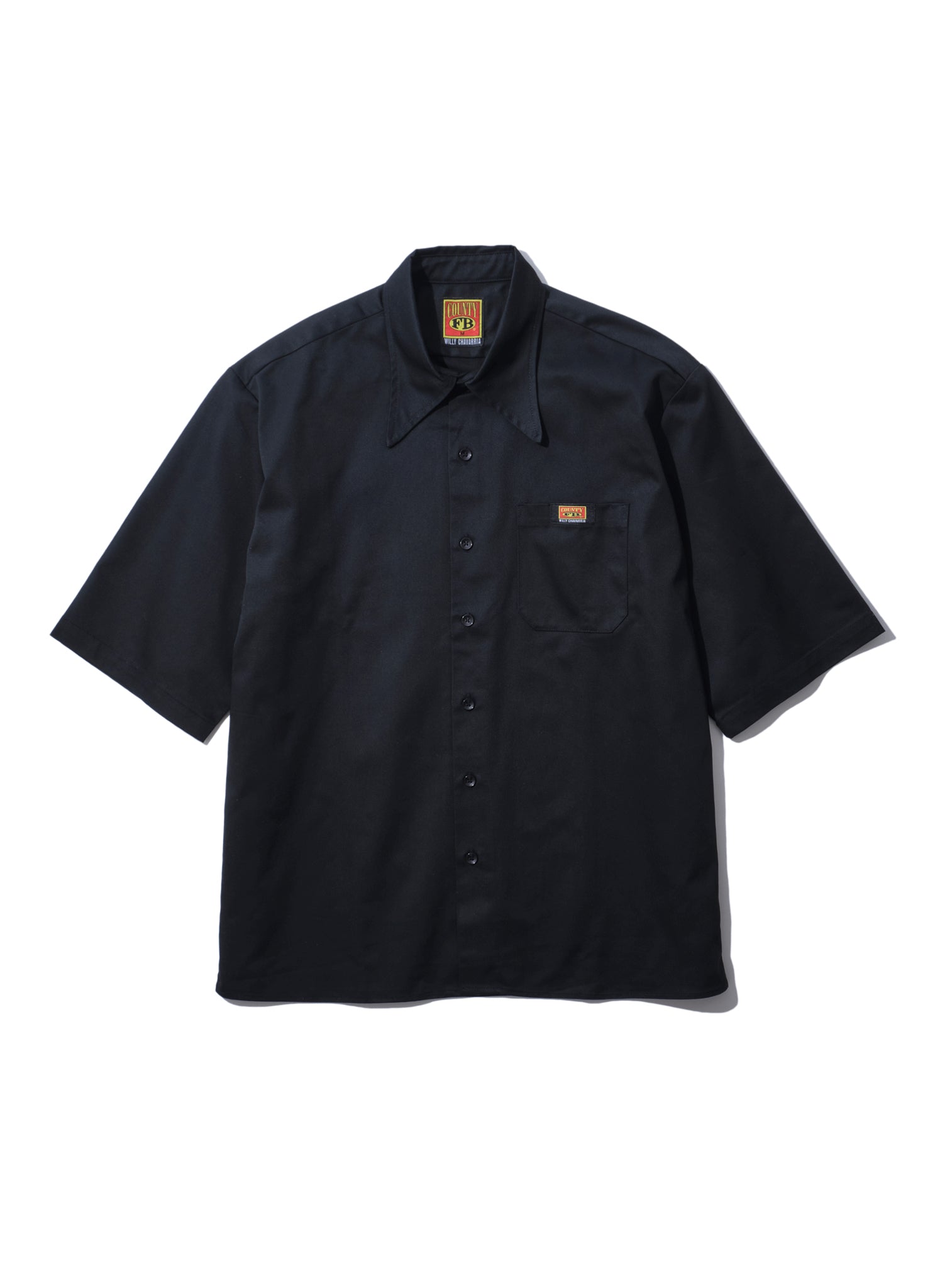 WILLY CHAVARRIA × FB County / WORK SHIRT BLACK