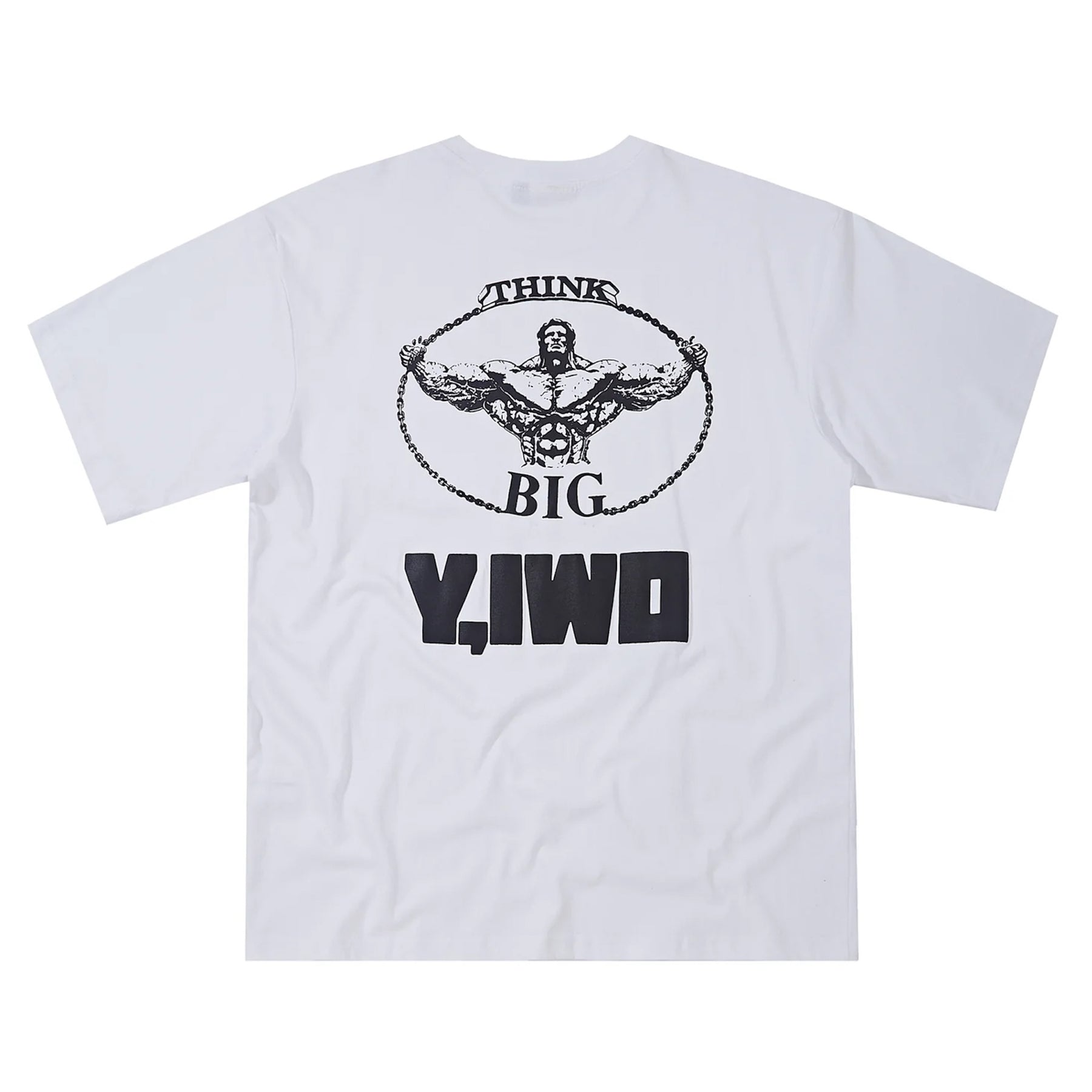 Y,IWO / “Think Big” Pocket Tee WHITE