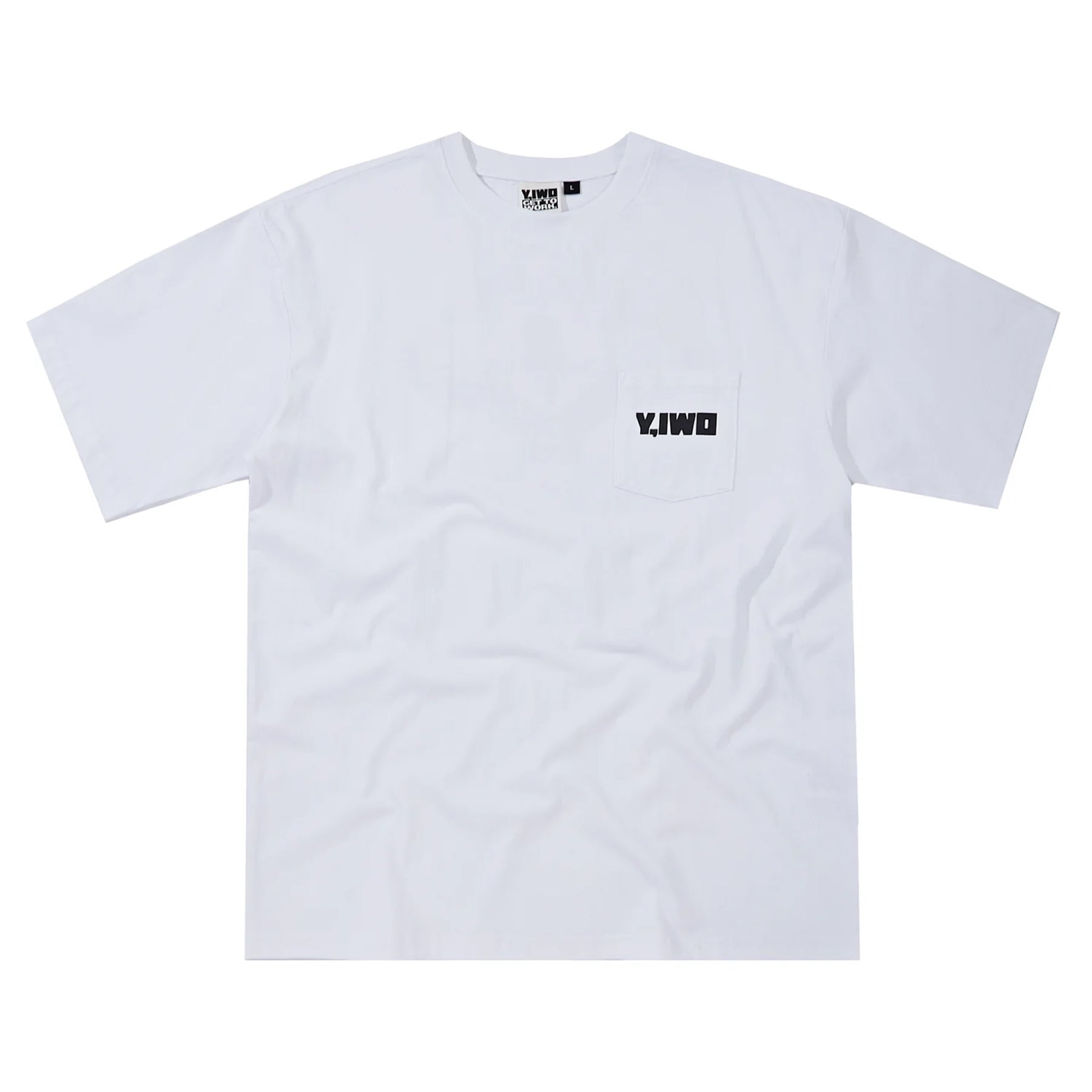 Y,IWO / “Think Big” Pocket Tee WHITE