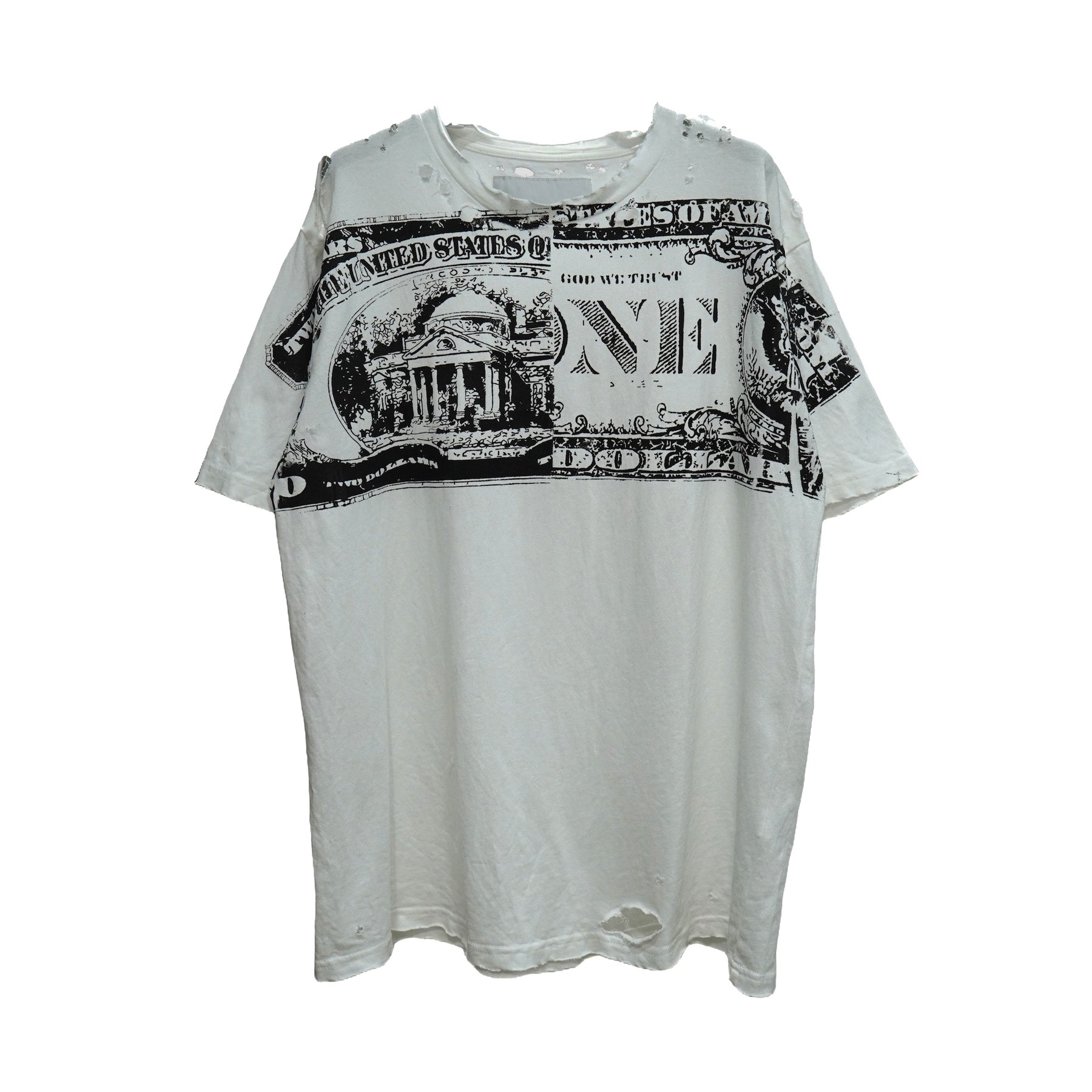 TEPPEI FURUYAMA / SS T DOLLAR BILL WHITE