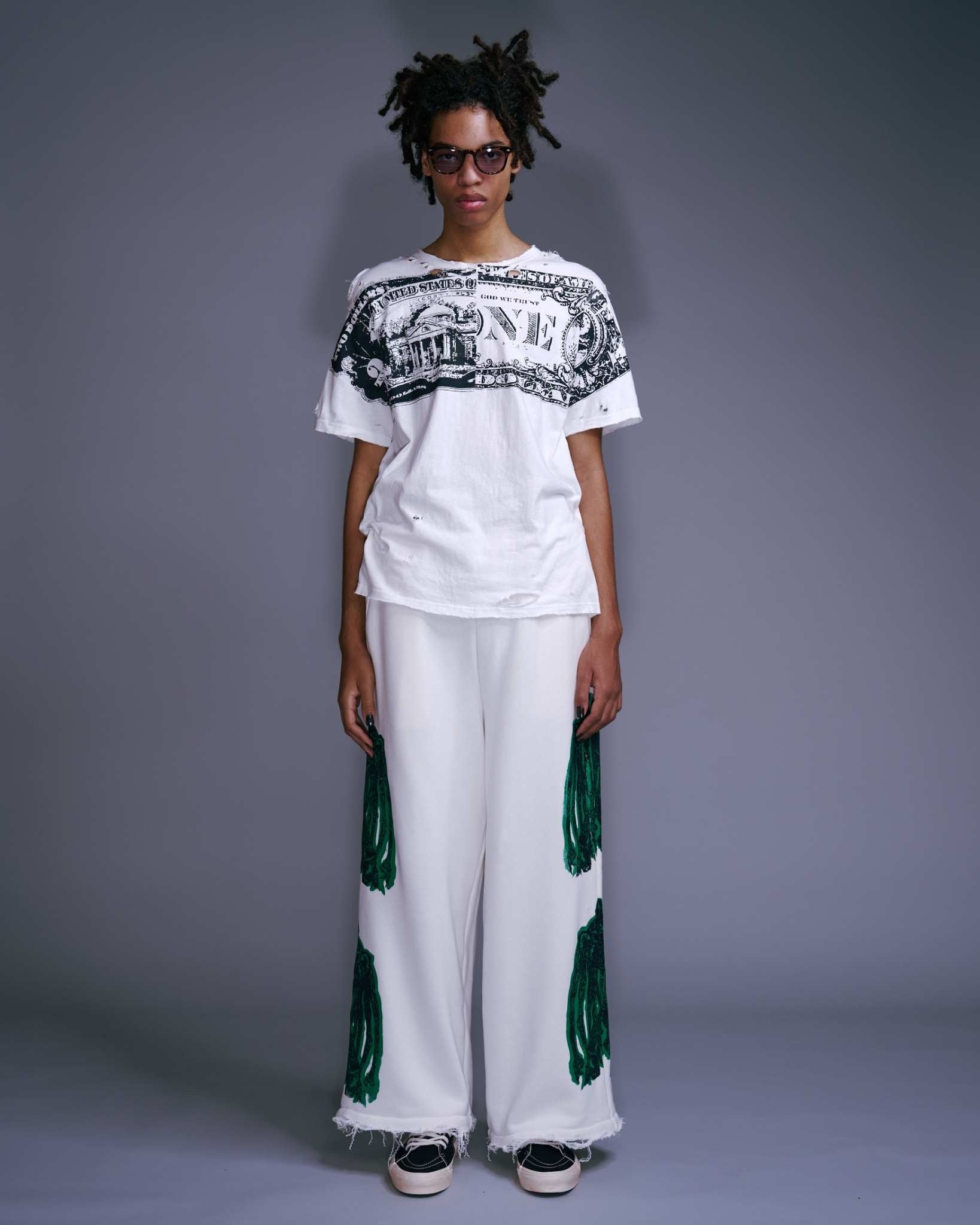 TEPPEI FURUYAMA / SS T DOLLAR BILL WHITE