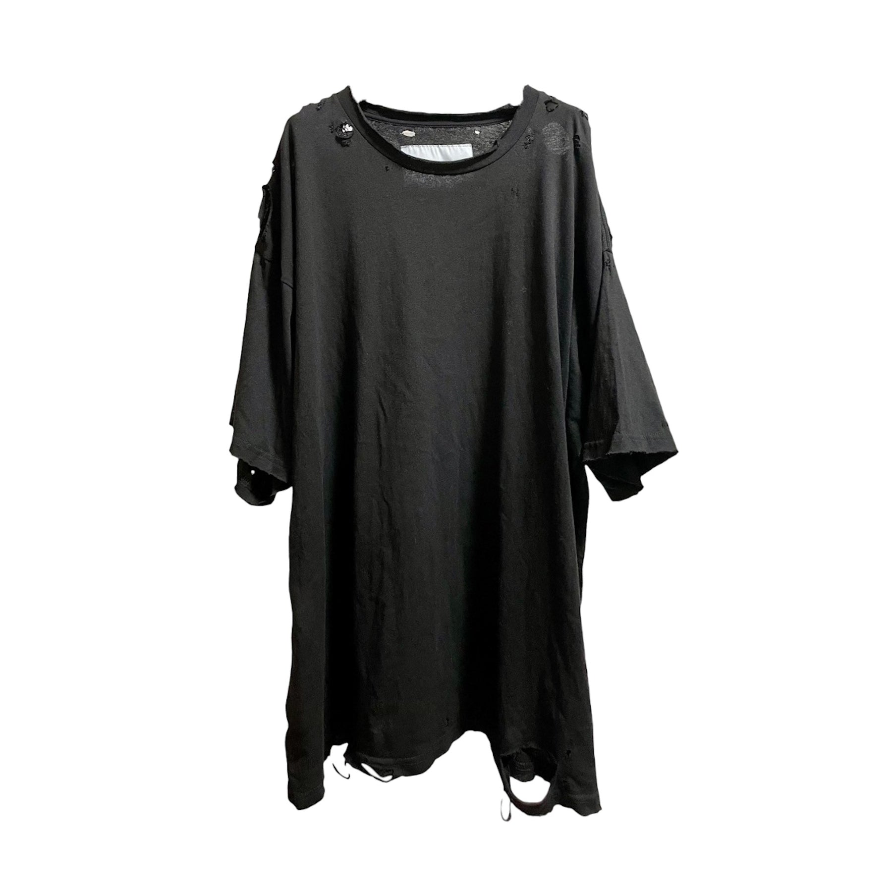 TEPPEI FURUYAMA / CRASH LOOSE FIT T-SHIRT BLACK