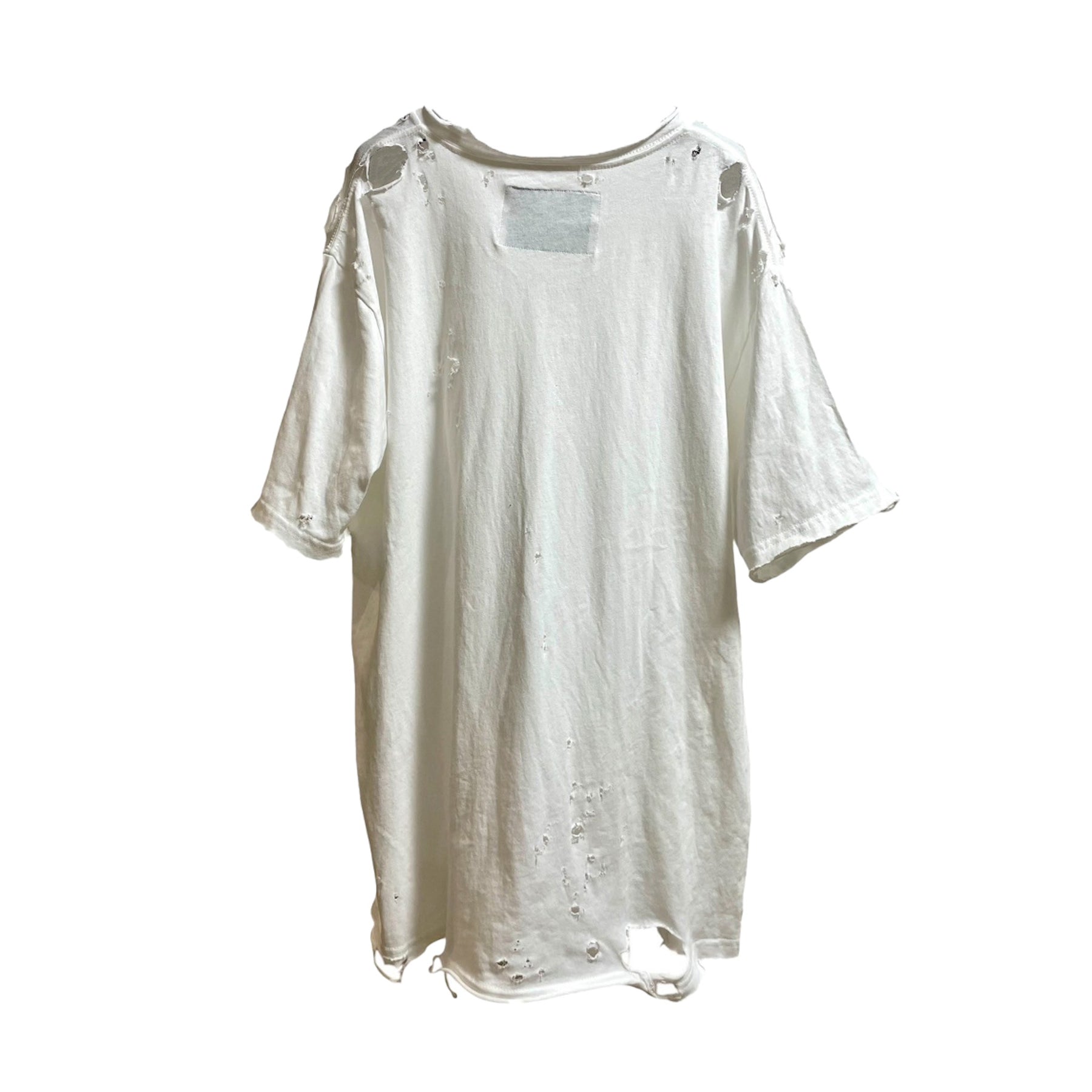 TEPPEI FURUYAMA / CRASH LOOSE FIT T-SHIRT WHITE