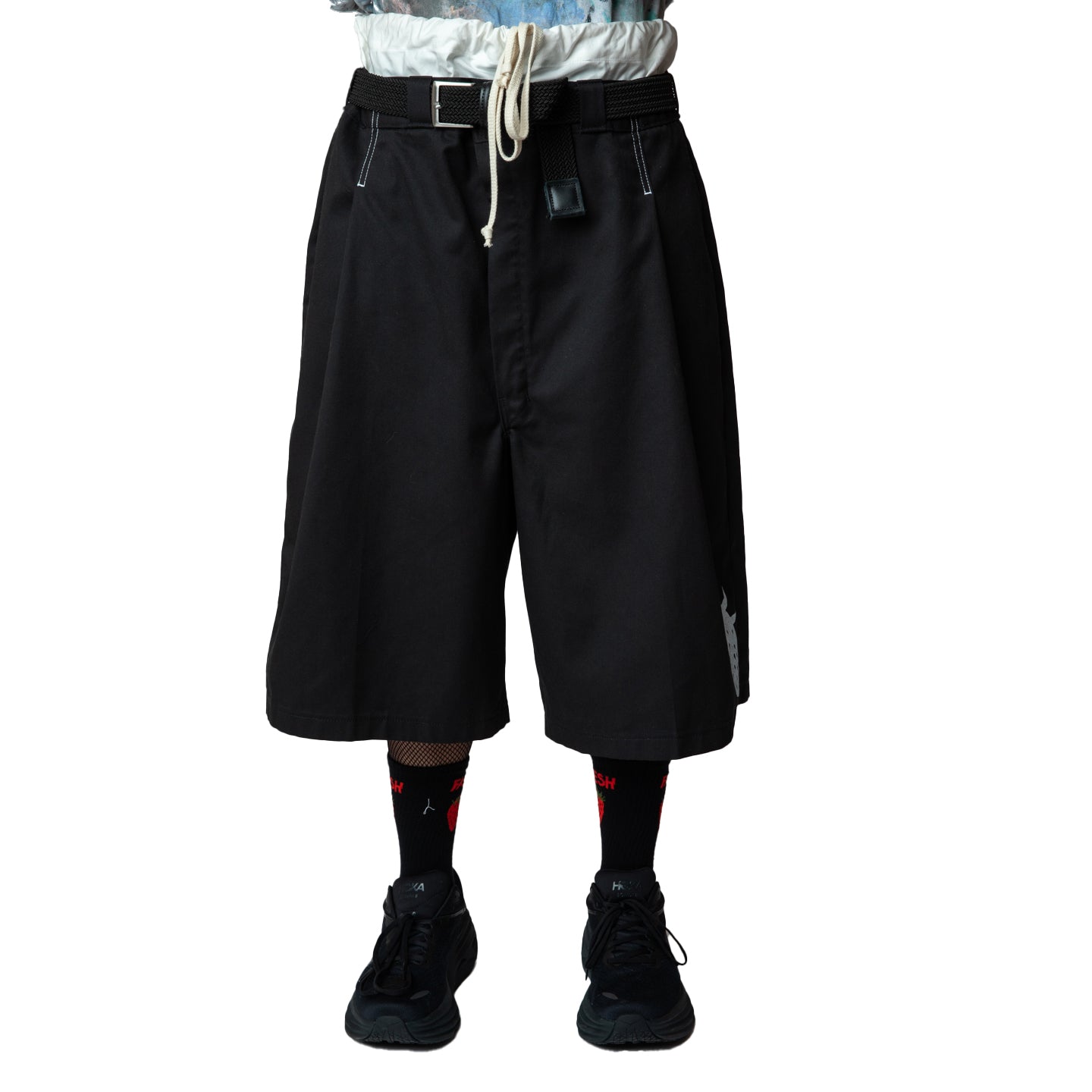 WESTFALL / WHATEVERWORKS DRAWSTRING SHORT BLACK