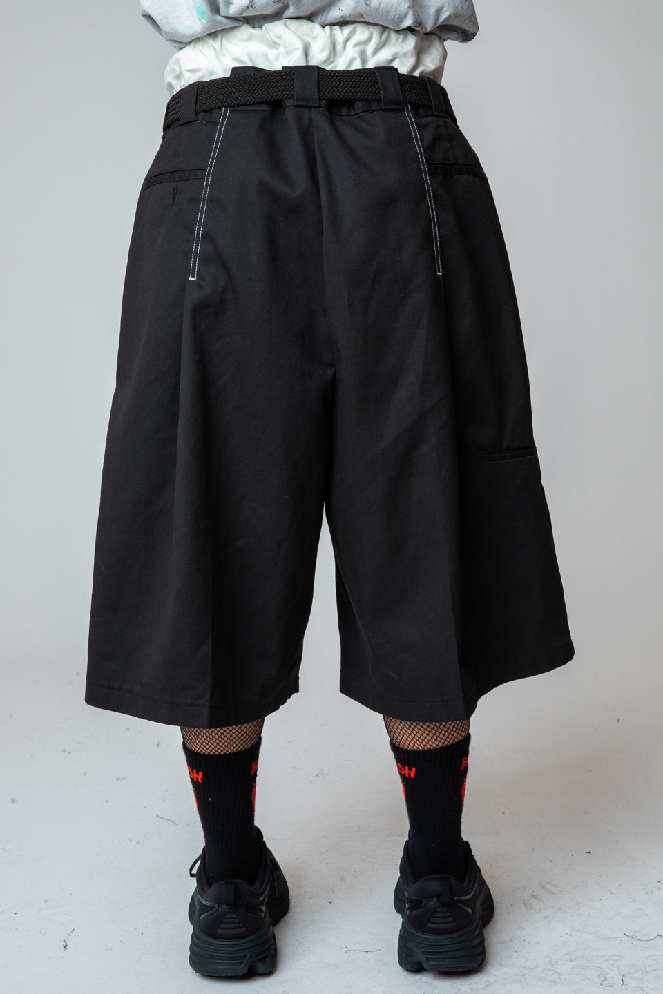 WESTFALL / WHATEVERWORKS DRAWSTRING SHORT BLACK