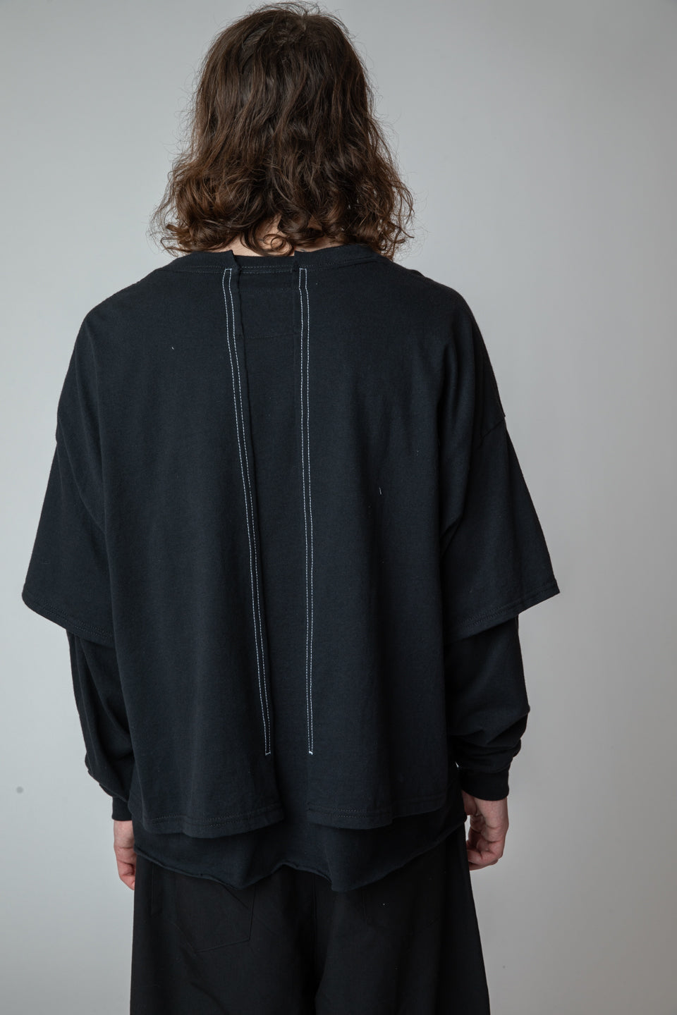 WESTFALL / WHATEVERWORKS DOUBLE SHIRT LS BLACK