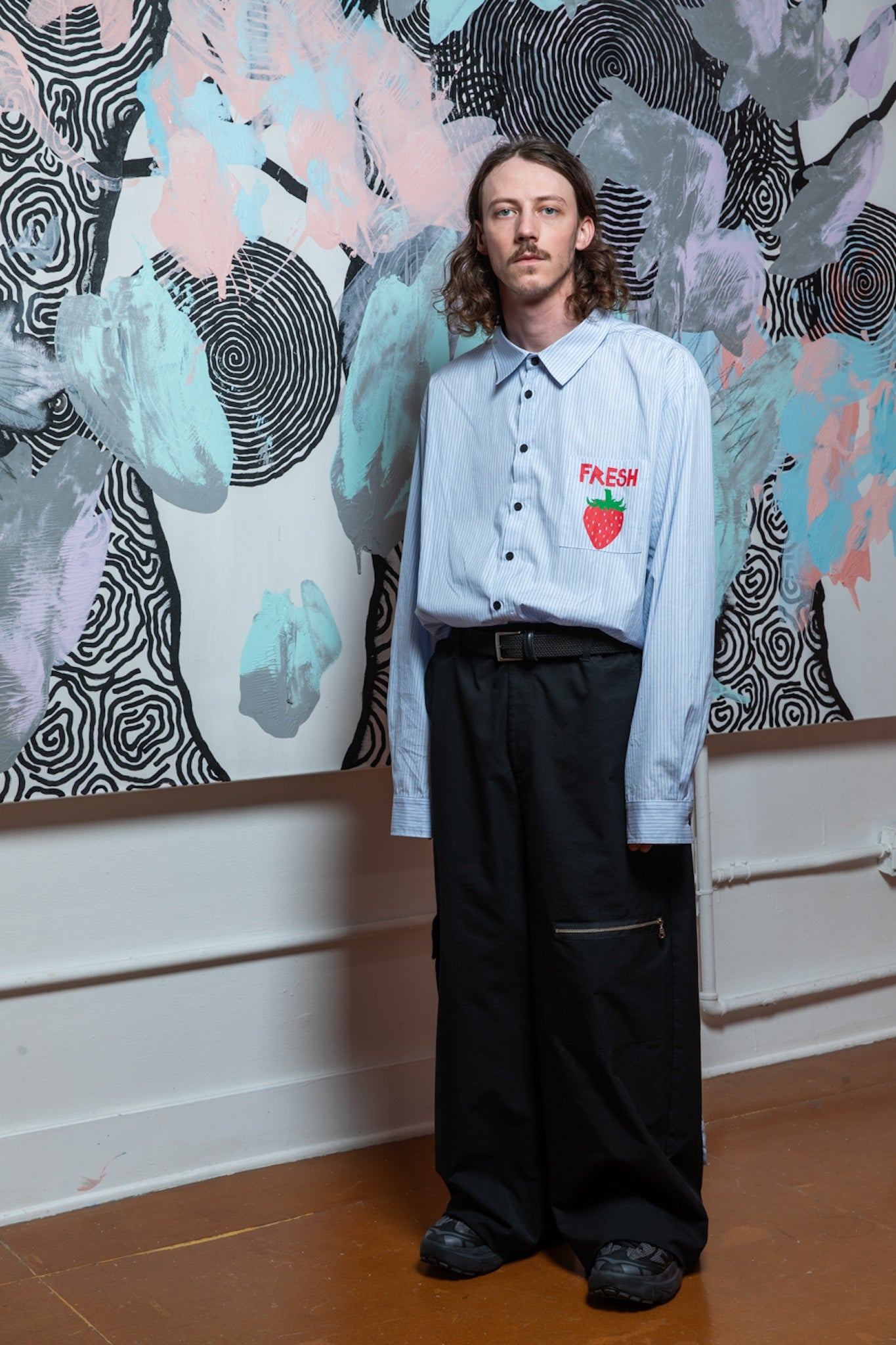 WESTFALL / BUTTON FRESH SHIRT LS BLUE