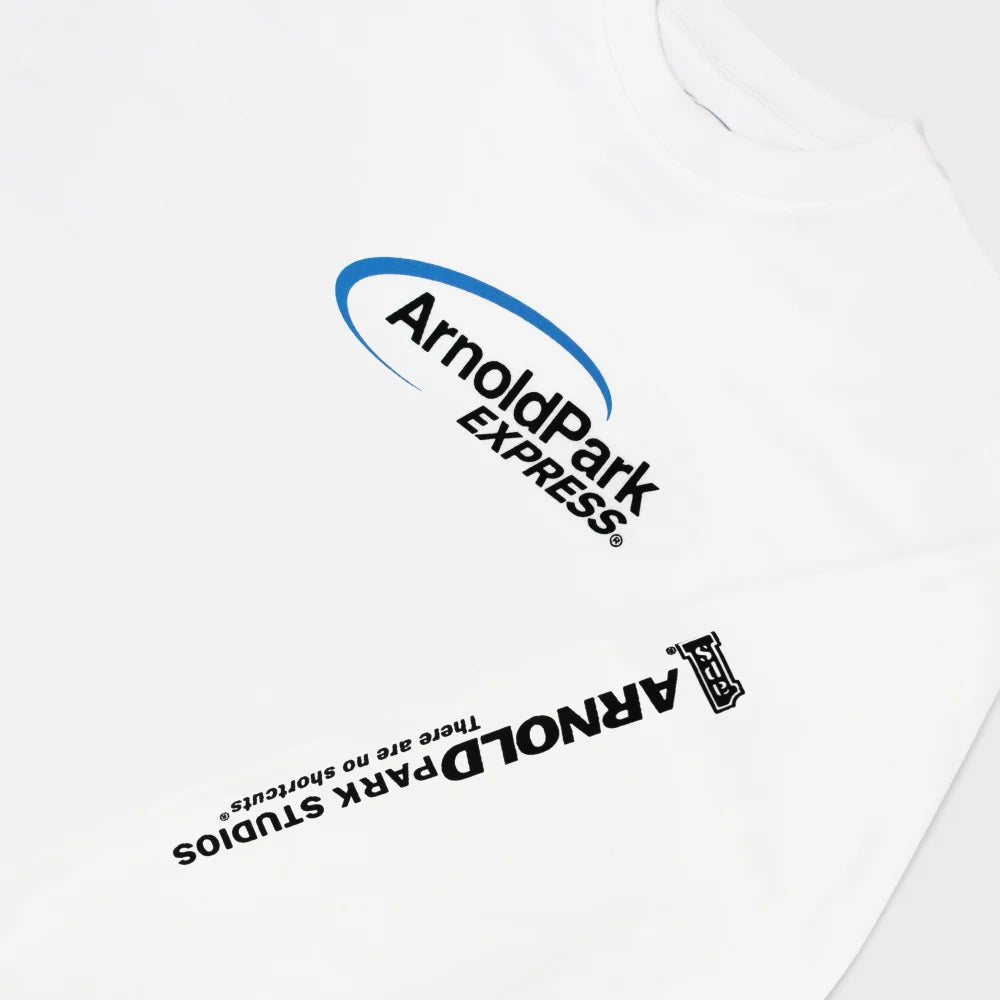 ARNOLD PARK STUDIOS / EXPRESS LOGO LS T WHITE