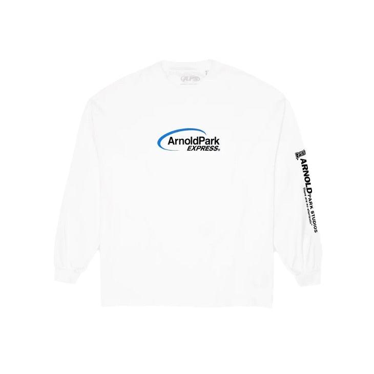 ARNOLD PARK STUDIOS / EXPRESS LOGO LS T WHITE