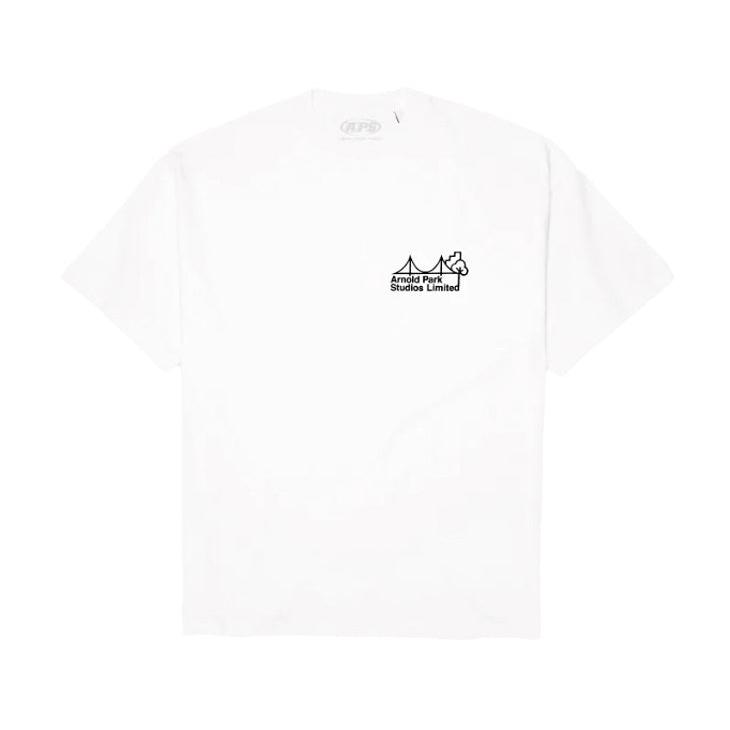 ARNOLD PARK STUDIOS / BRIDGE LOGO SS T WHITE