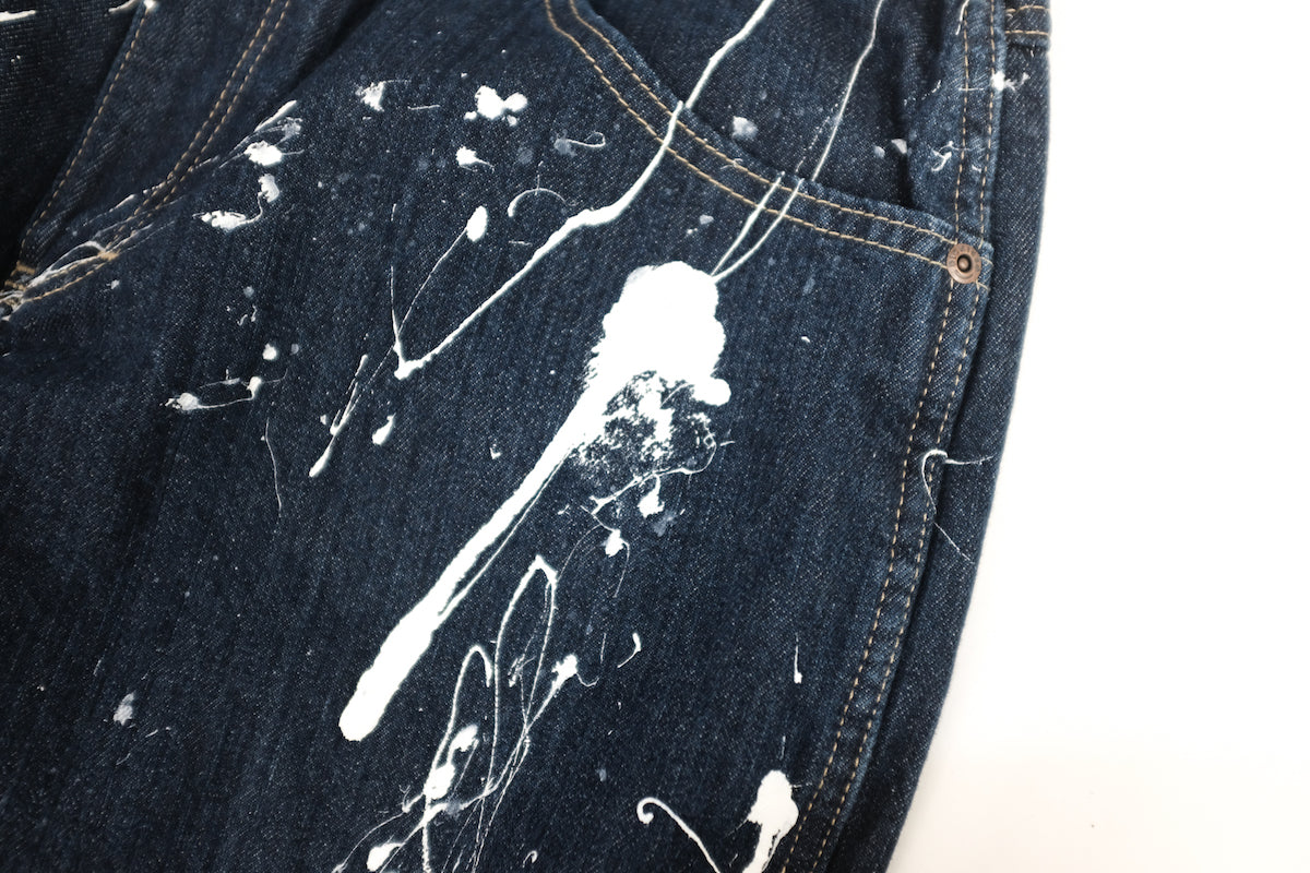 <span style="color: #f50b0b;">Last One</span> CUEVAS UNIFORM / SPLATTER DENIM