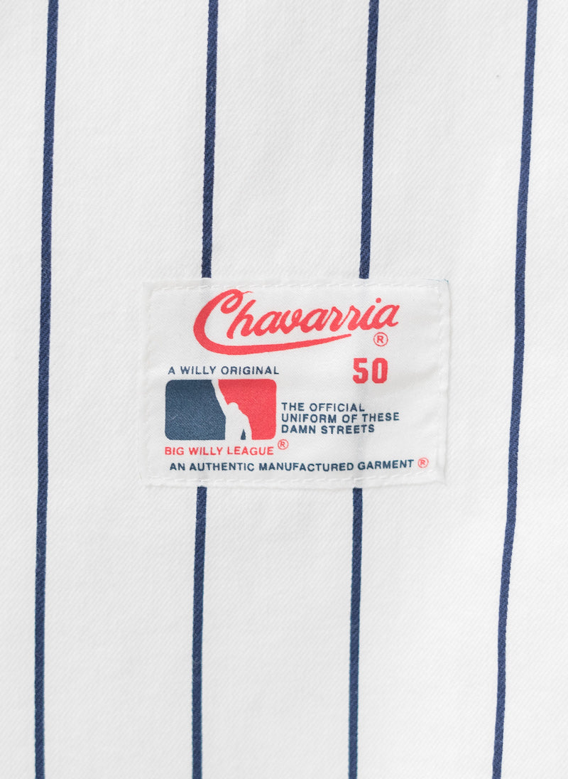WILLY CHAVARRIA / GONZALES BASEBALL SHIRT WHITE