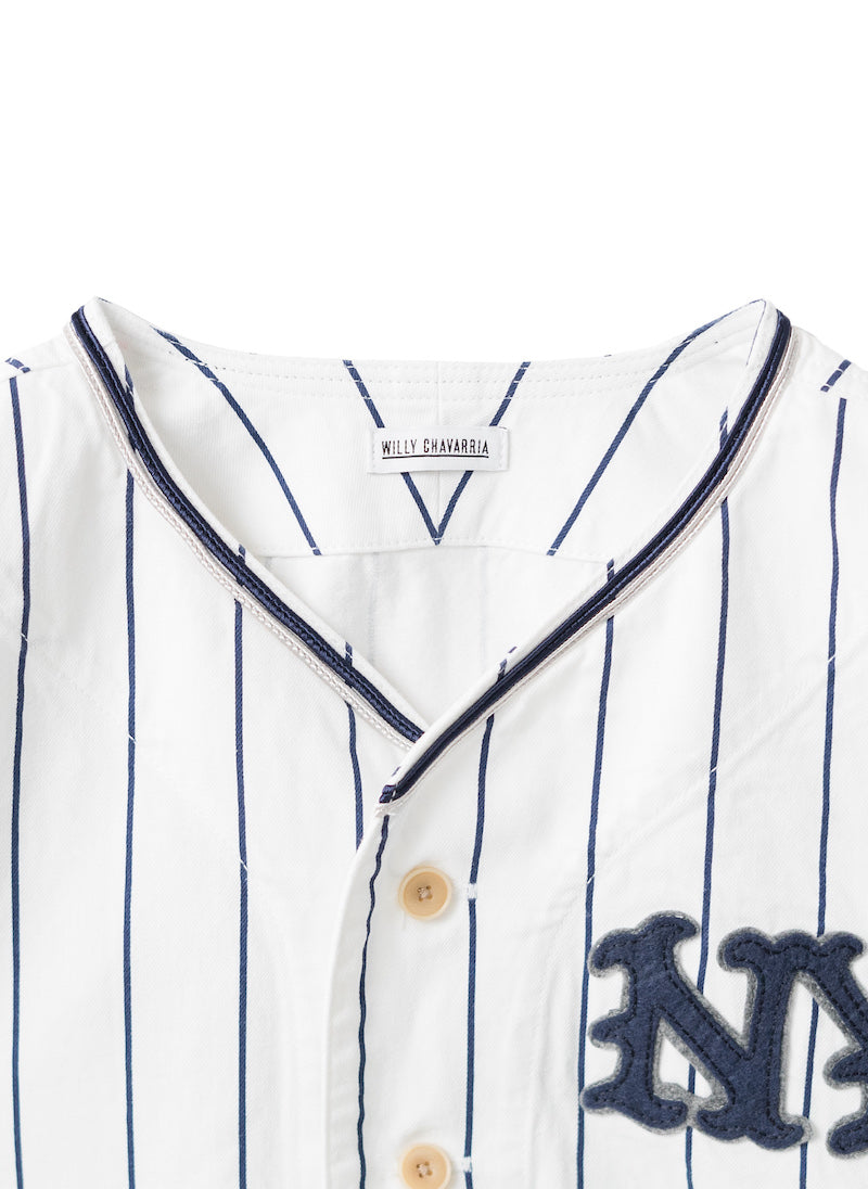 WILLY CHAVARRIA / GONZALES BASEBALL SHIRT WHITE
