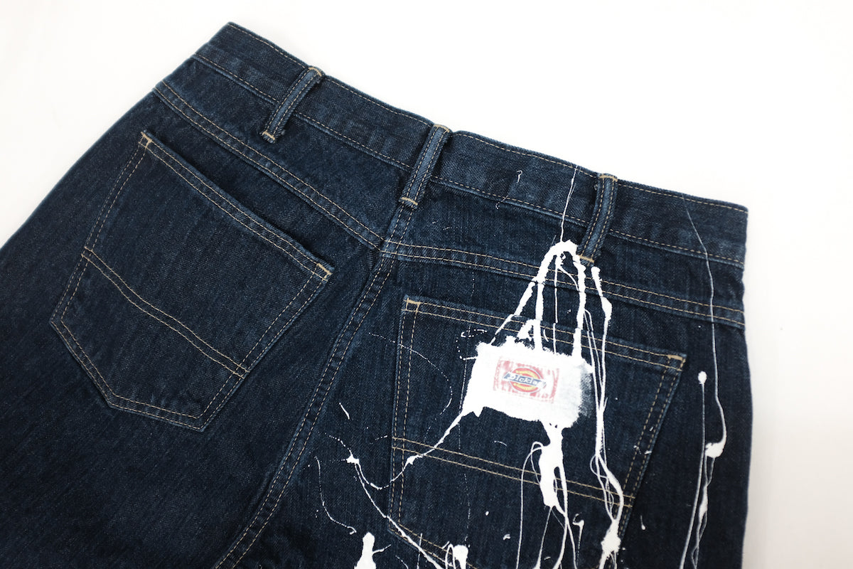 <span style="color: #f50b0b;">Last One</span> CUEVAS UNIFORM / SPLATTER DENIM