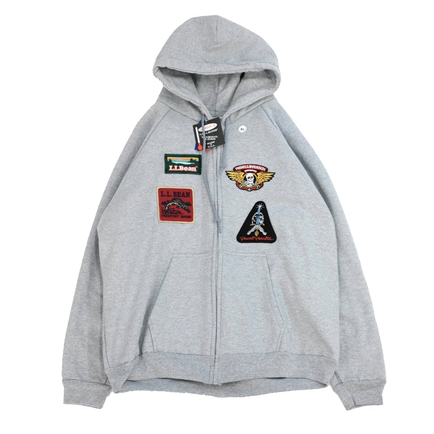 <span style="color: #f50b0b;">Last One</span> CCTB / WAPPEN HOODIE GREY 2