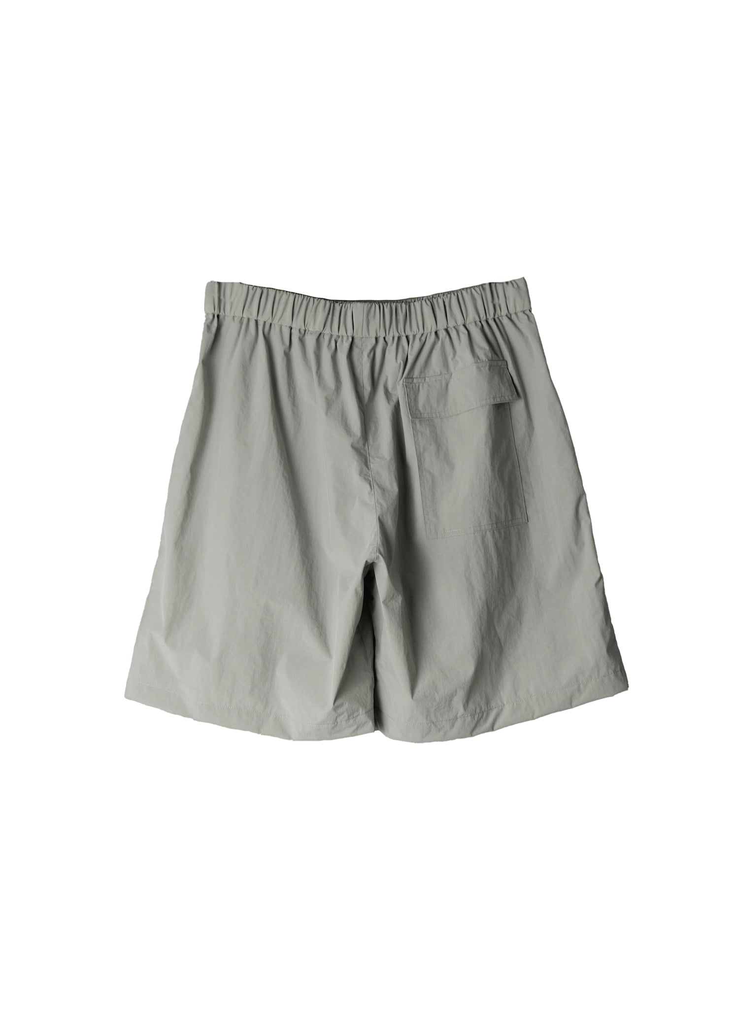 <span style="color: #f50b0b;">Last One</span> GREI. / BAGGY CAMP SHORT PARACHUTE NYLON FOG
