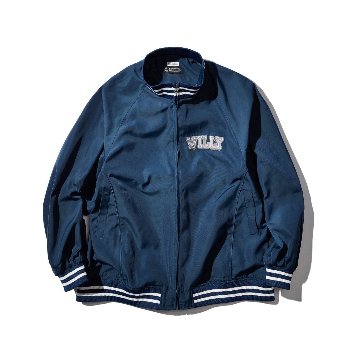 WILLY CHAVARRIA / STADIUM JACKET RECYCTEX VISION BLUE