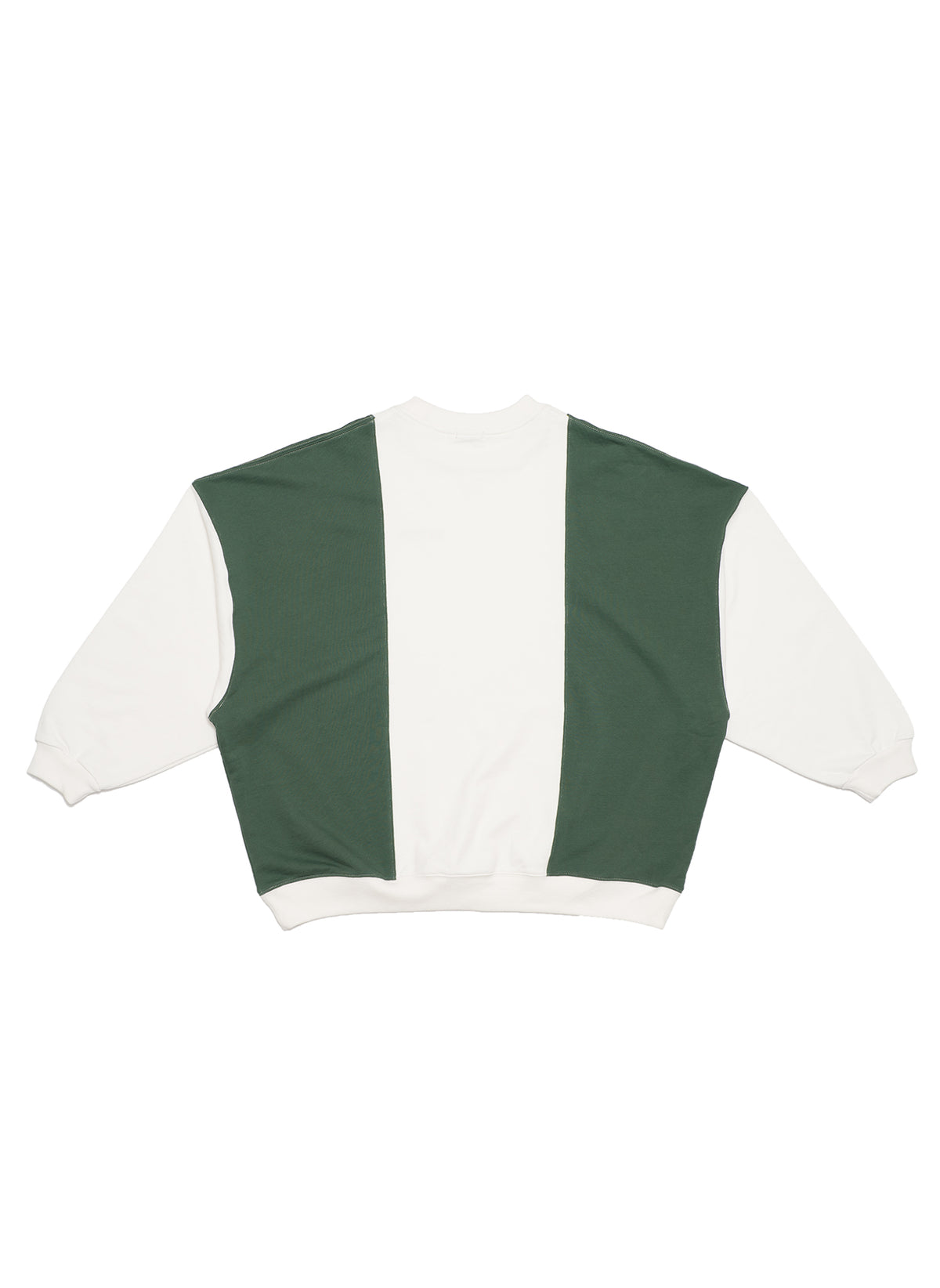 <span style="color: #f50b0b;">Last One</span> WILLY CHAVARRIA / HOOLIGAN BLOCK SWEATSHIRT Bright White & Forest