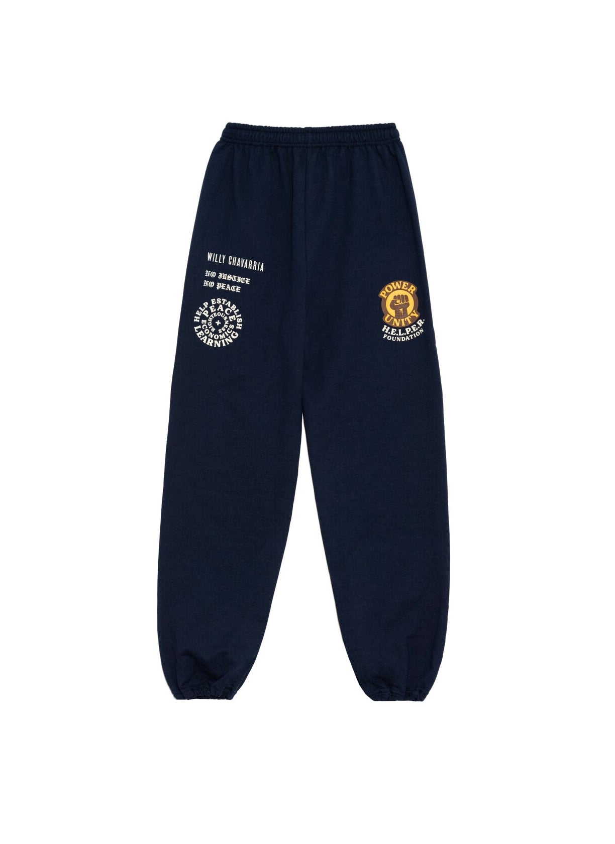 WILLY CHAVARRIA / HELPER SWEAT PANT NAVY