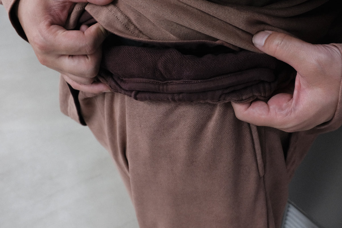 WILLY CHAVARRIA / BIG DADDY SWEAT PANT RUM RAISIN