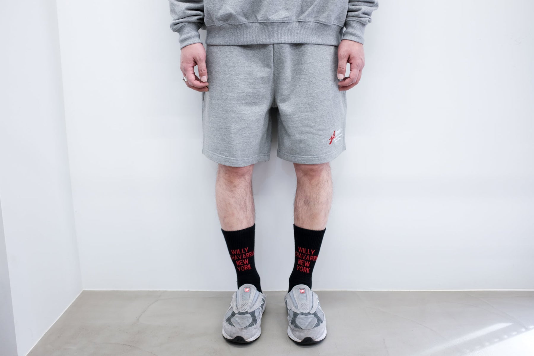 ARNOLD PARK STUDIOS / ELECTRICIAN SHORTS GREY MARL
