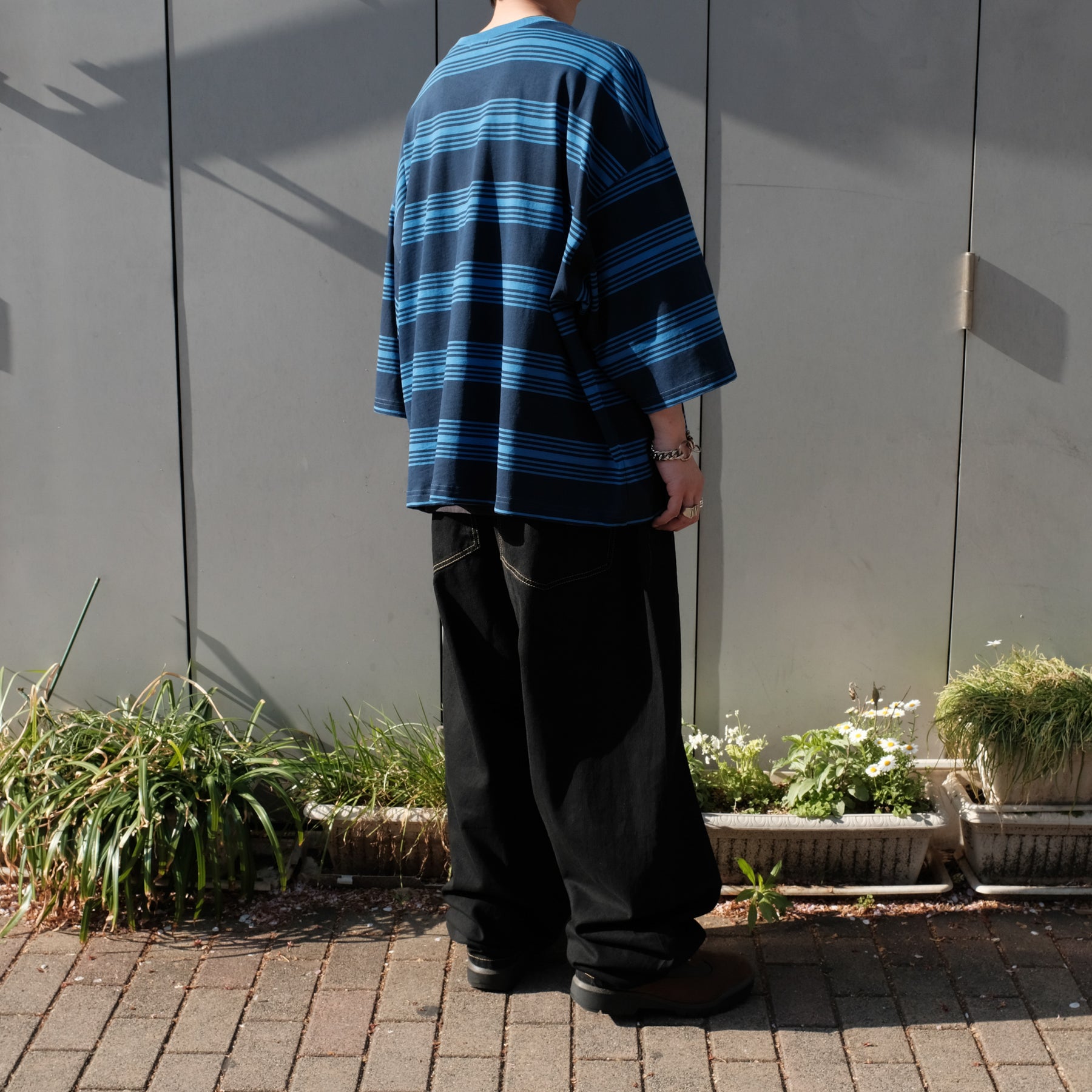 WILLY CHAVARRIA / BUFFALO POCKET T BLUE MOOD / BLUE COLLAR