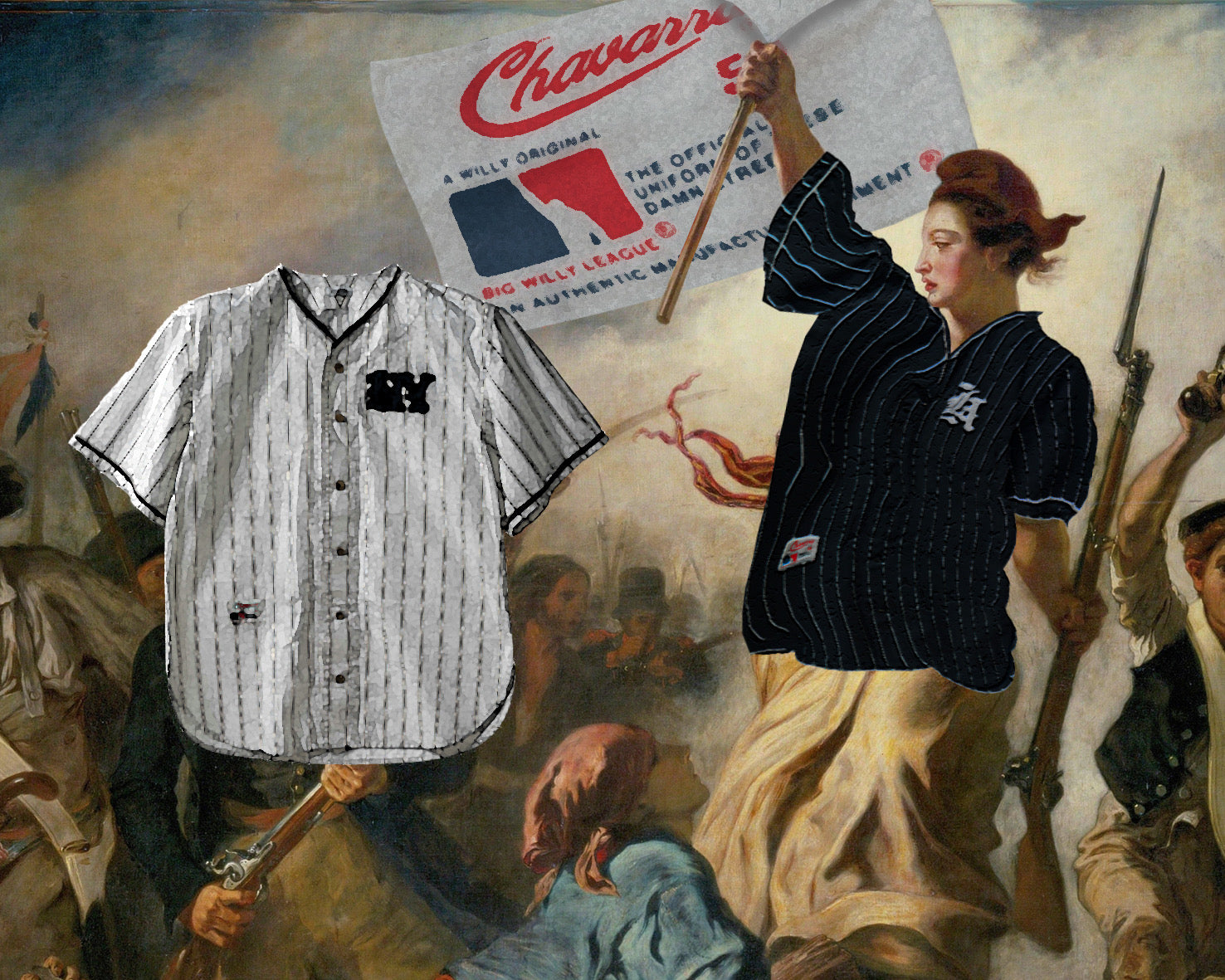 WILLY CHAVARRIA / GONZALES BASEBALL SHIRT WHITE
