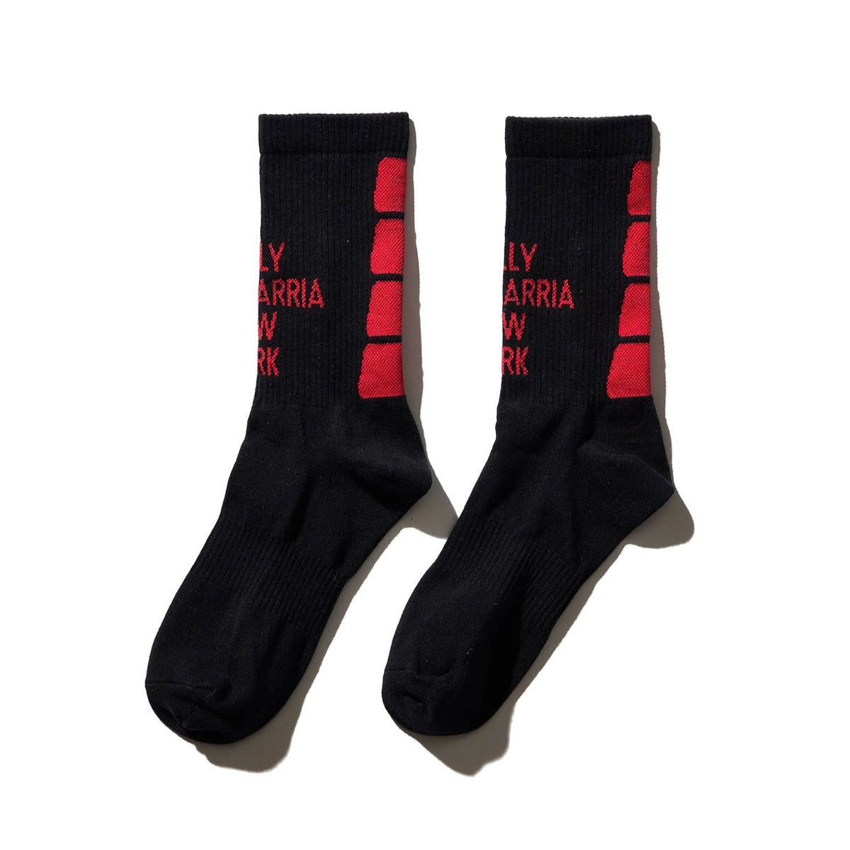 WILLY CHAVARRIA / WILLY SOCKS BLACK × TRUE RED